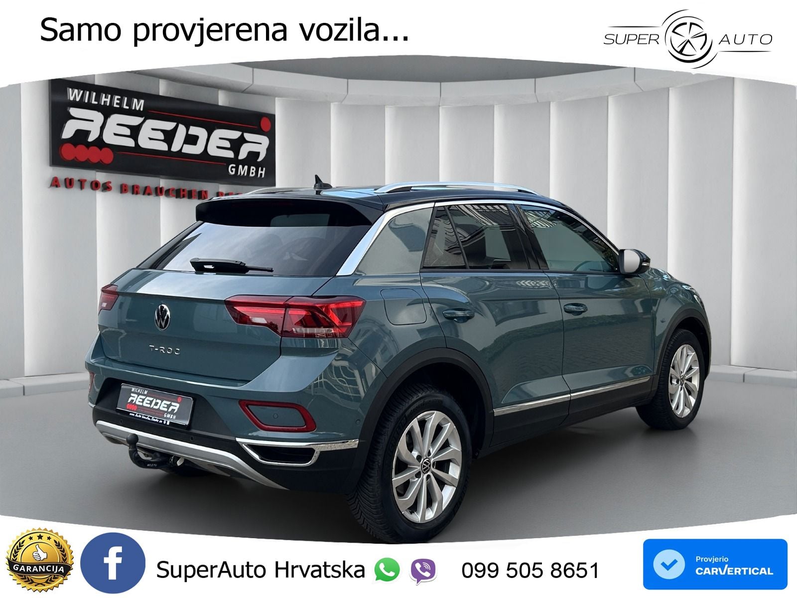 Volkswagen T-Roc 1.5 TSI (150 KS) DSG LED+GR SJED+ACC