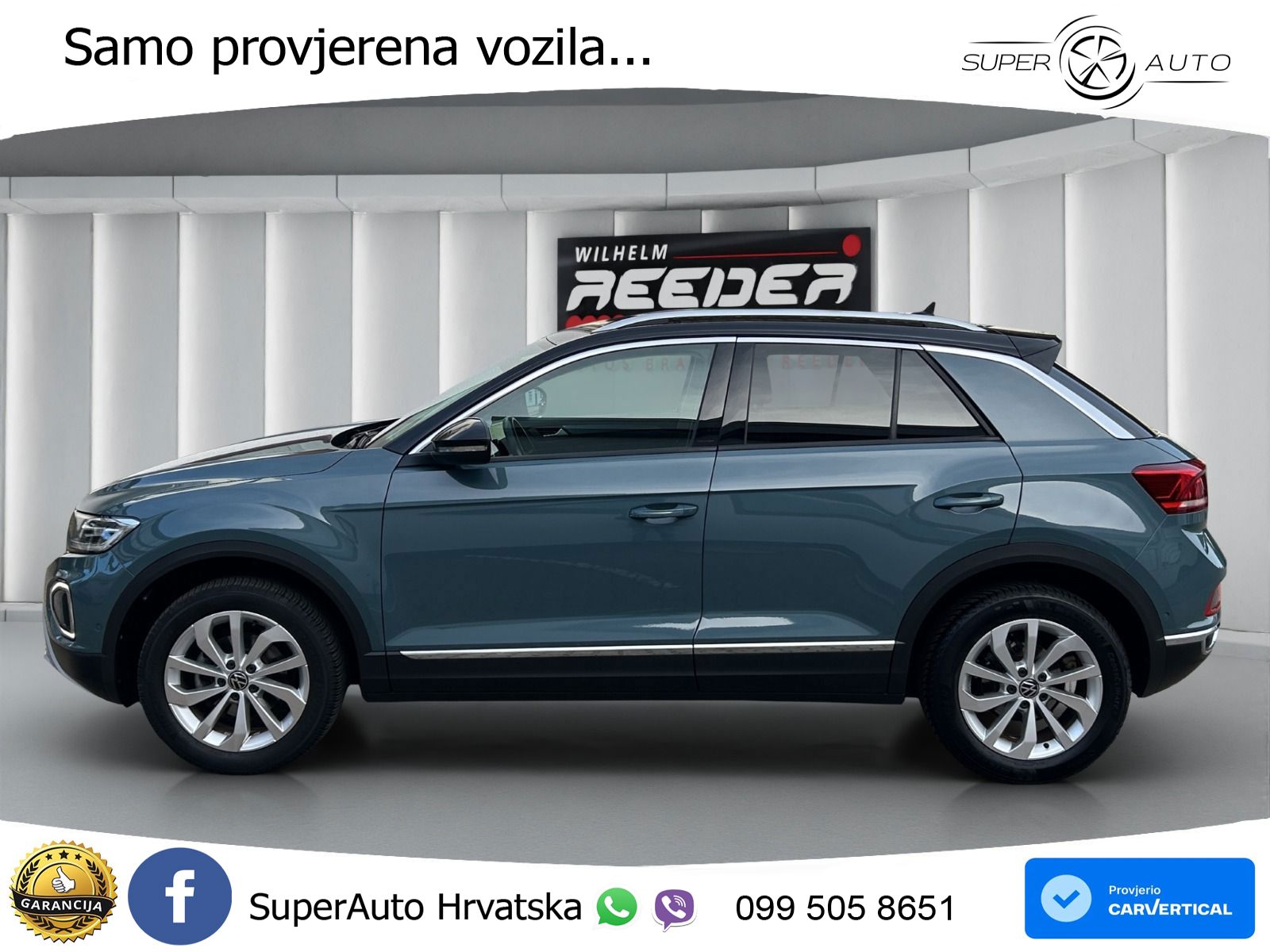 Volkswagen T-Roc 1.5 TSI (150 KS) DSG LED+GR SJED+ACC