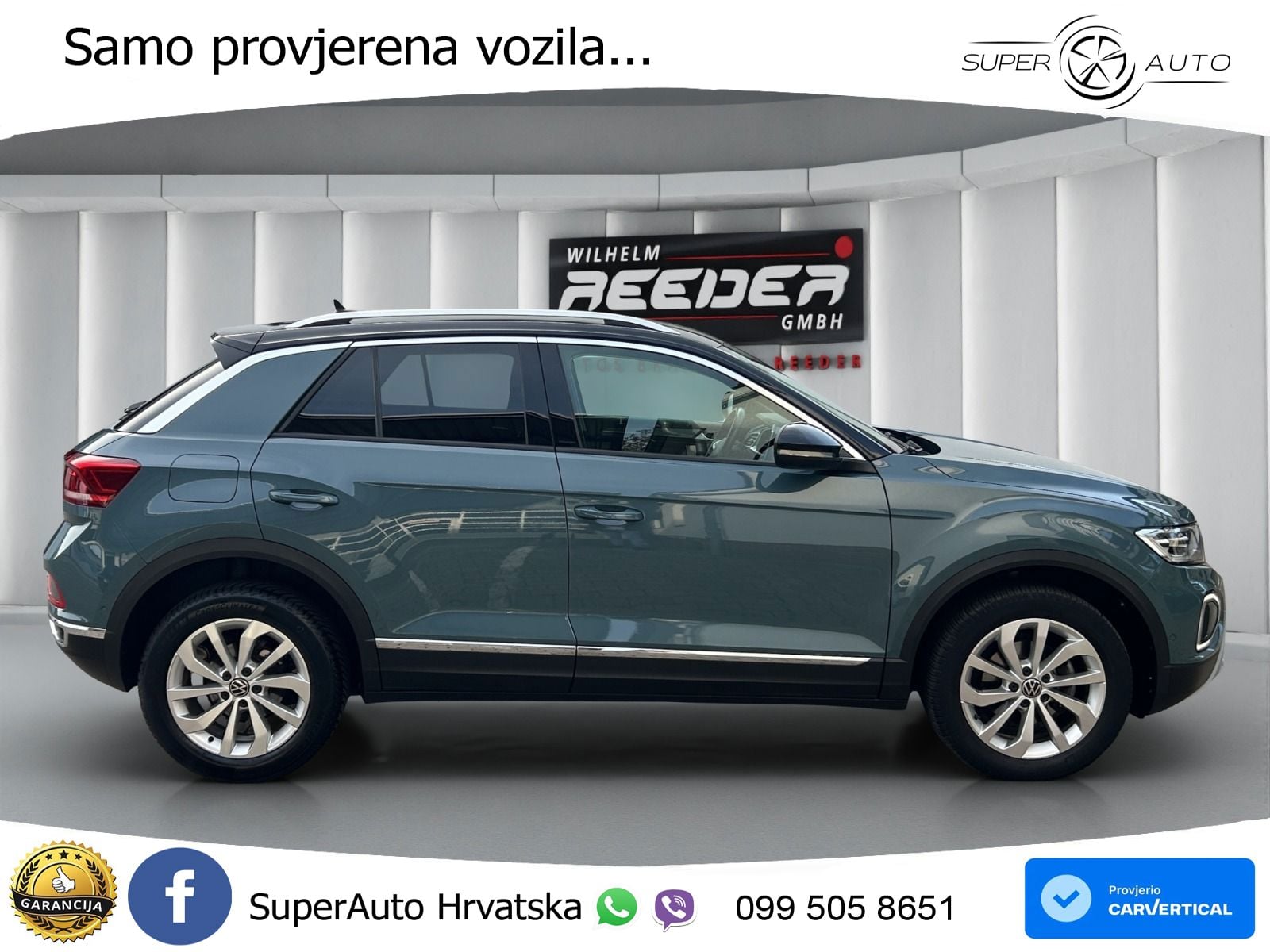 Volkswagen T-Roc 1.5 TSI (150 KS) DSG LED+GR SJED+ACC