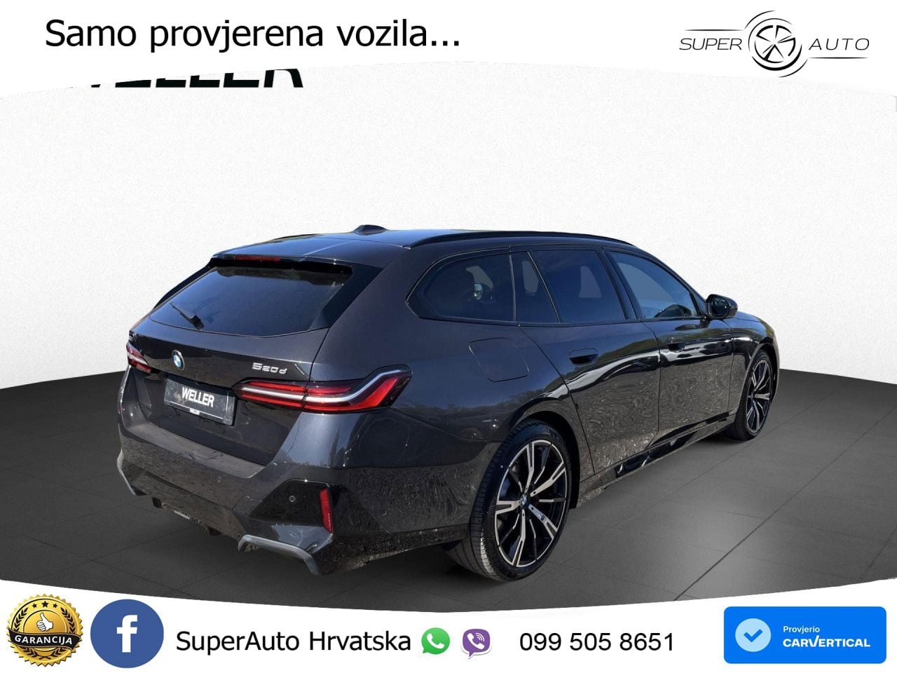 BMW 520d Touring (197 KS) xDrive Steptronic M Sport LED+GR SJED+ACC