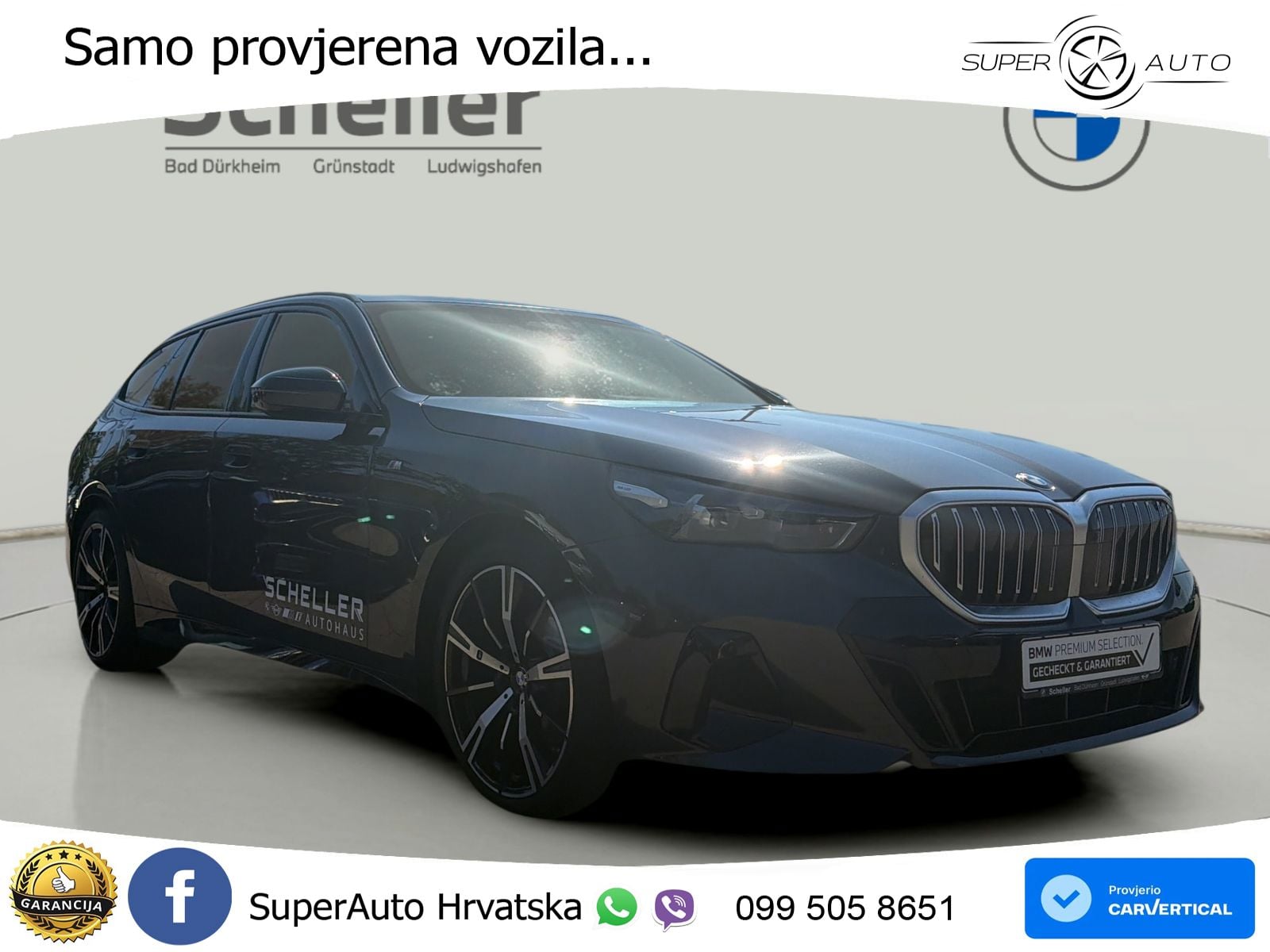BMW 520d Touring (197 KS) Steptronic M Sport LED+GR SJED+ACC