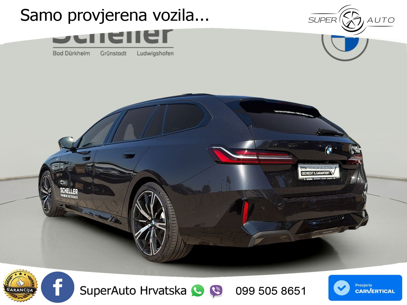 BMW 520d Touring (197 KS) Steptronic M Sport LED+GR SJED+ACC