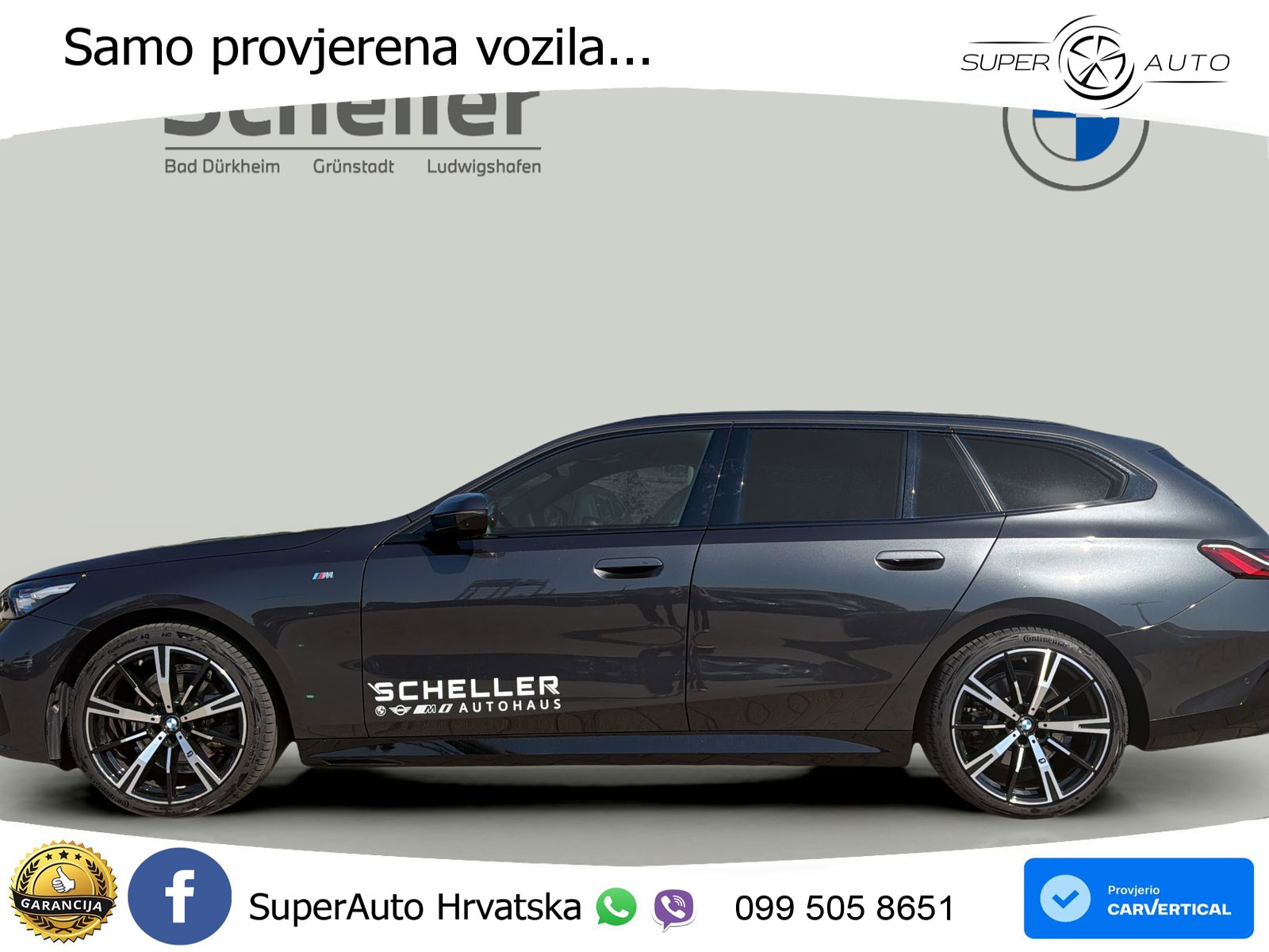 BMW 520d Touring (197 KS) Steptronic M Sport LED+GR SJED+ACC