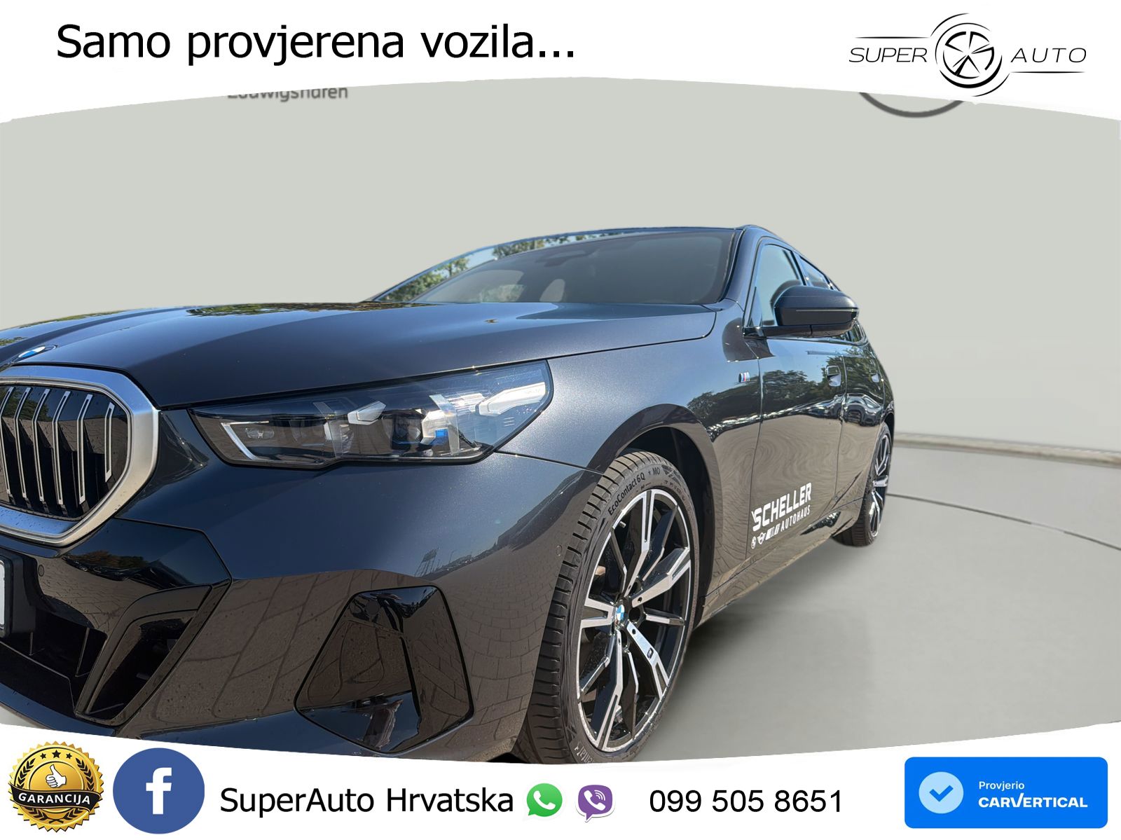 BMW 520d Touring (197 KS) Steptronic M Sport LED+GR SJED+ACC