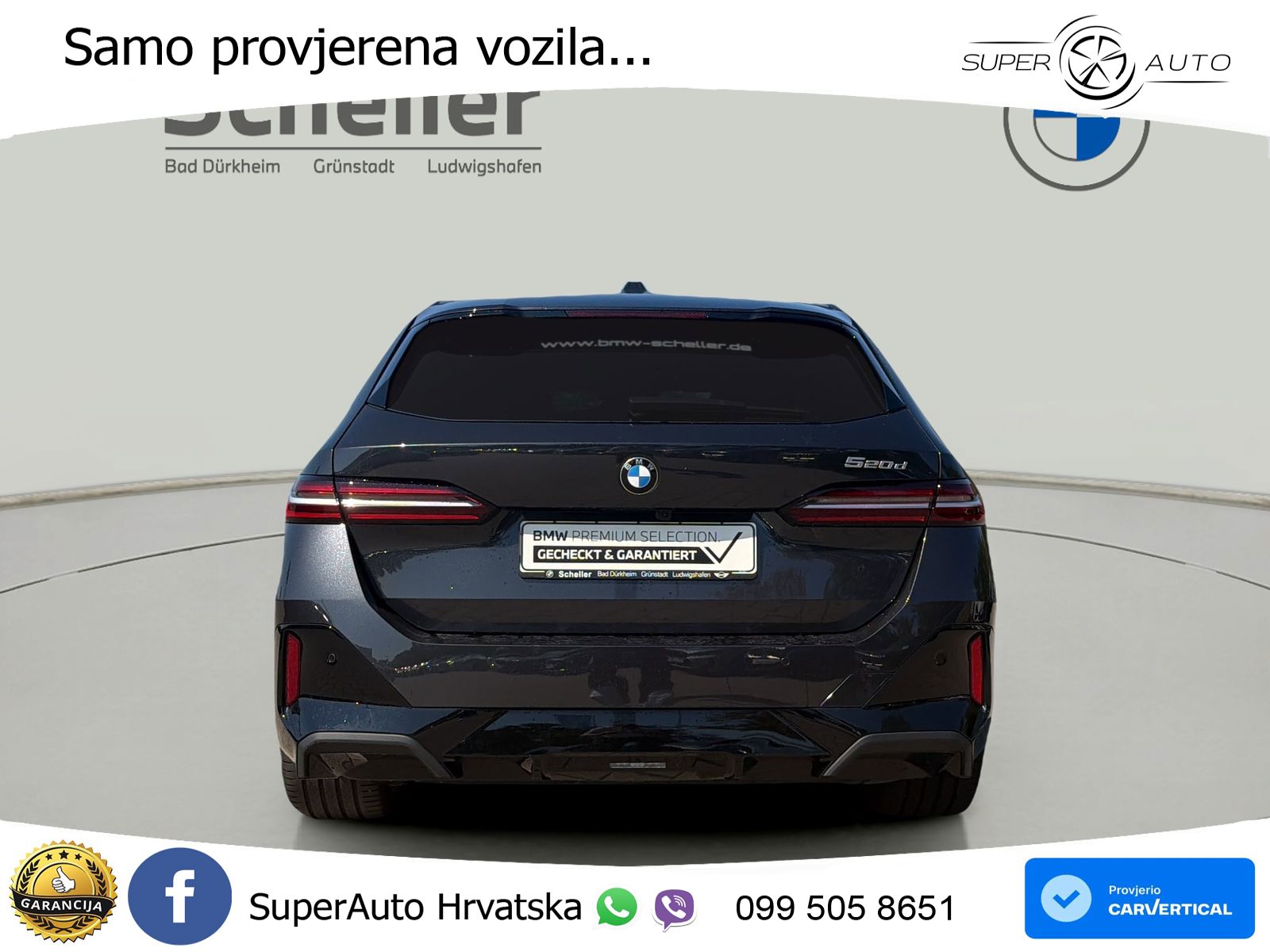 BMW 520d Touring (197 KS) Steptronic M Sport LED+GR SJED+ACC