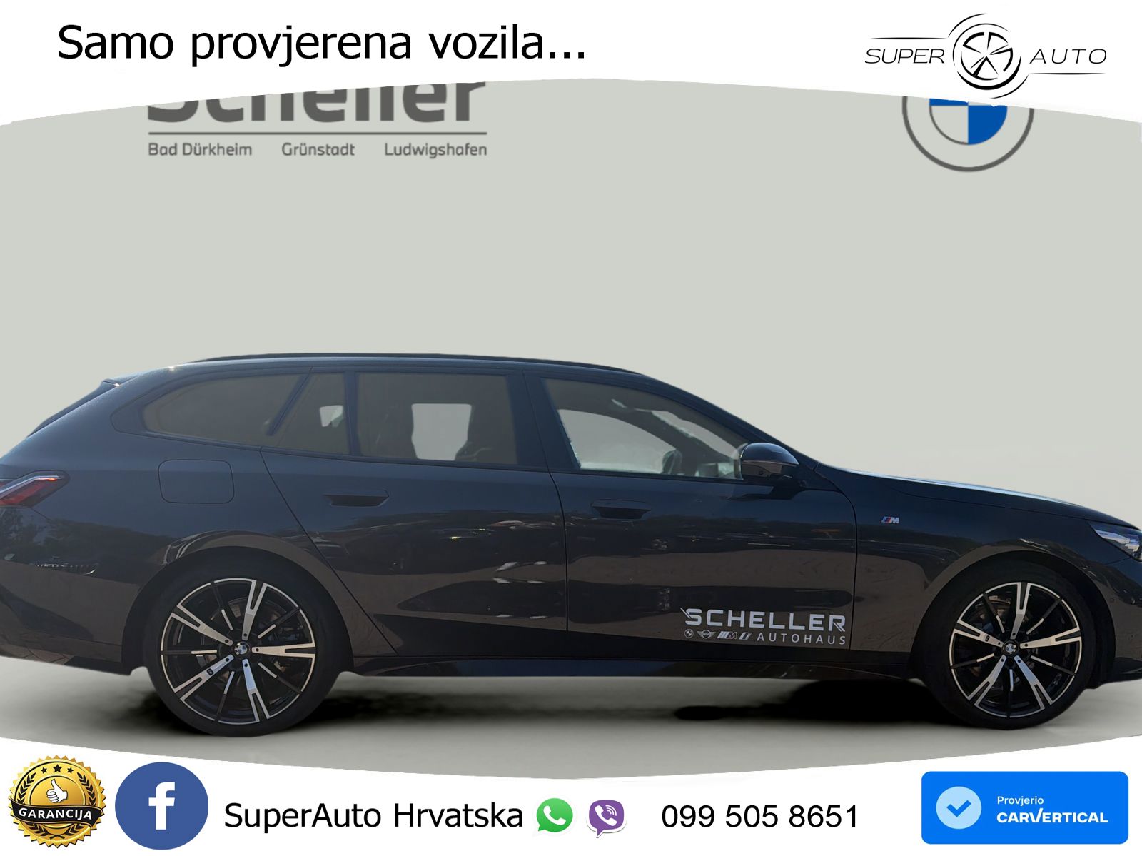 BMW 520d Touring (197 KS) Steptronic M Sport LED+GR SJED+ACC