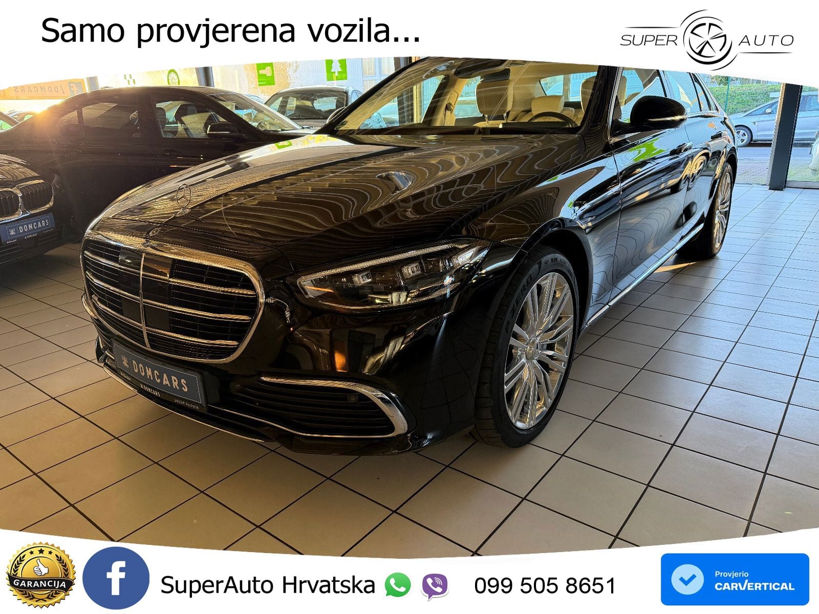 Mercedes S 350d (286 KS) 9G-TRONIC LED+GR SJED+ACC
