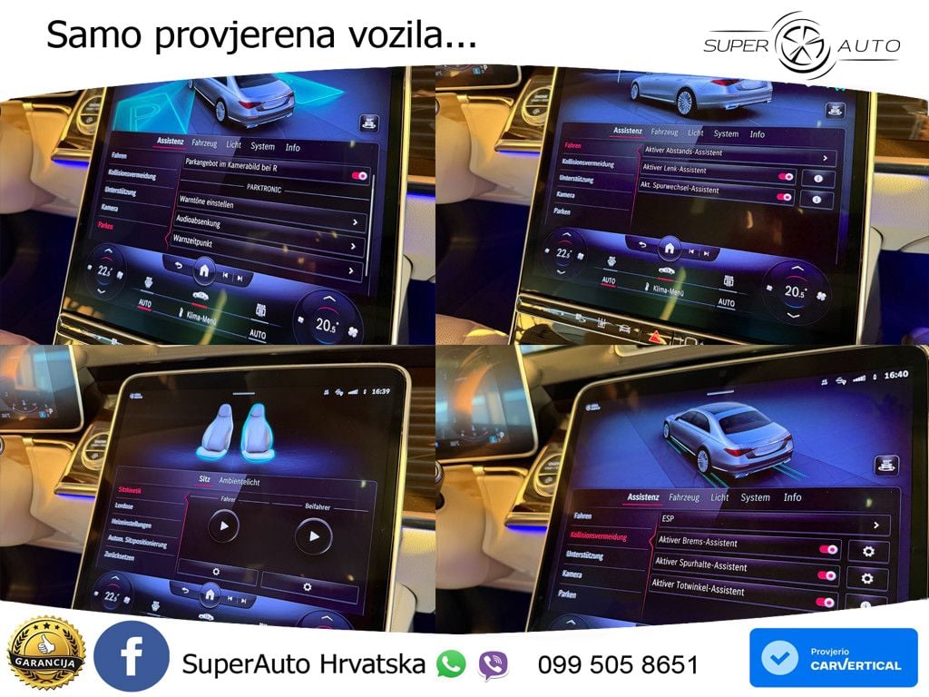 Mercedes S 350d (286 KS) 9G-TRONIC LED+GR SJED+ACC