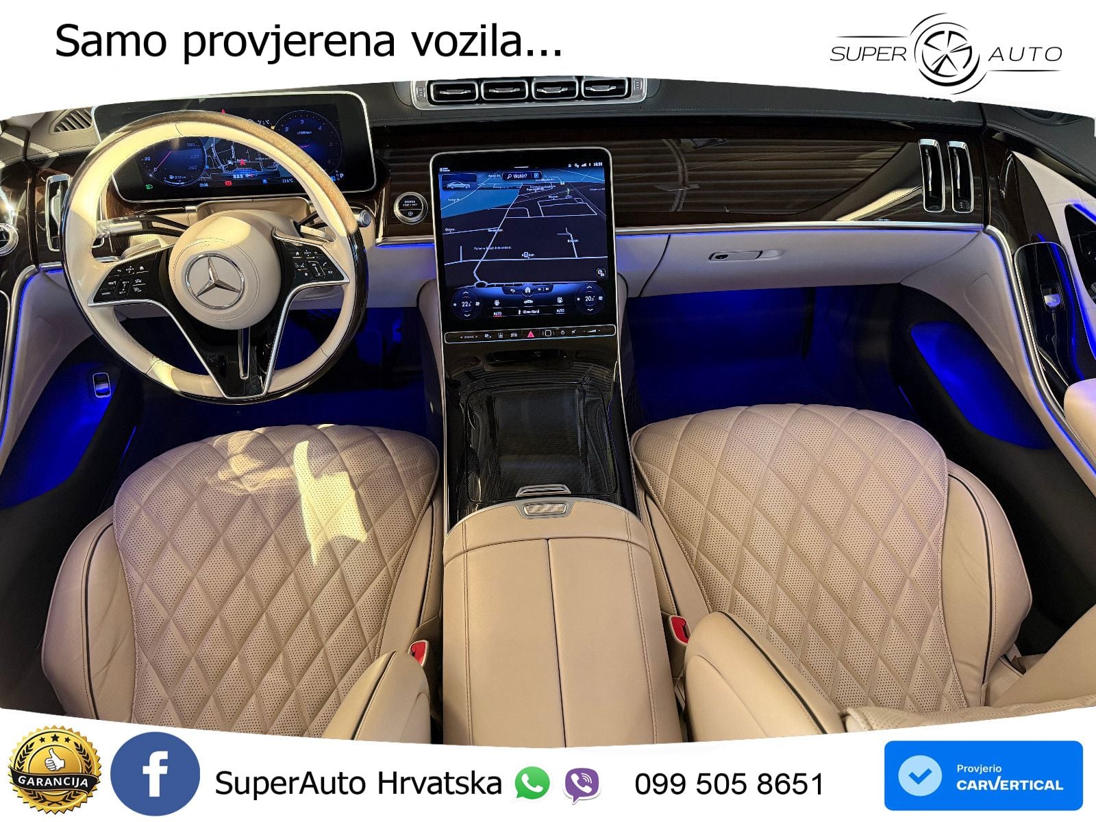 Mercedes S 350d (286 KS) 9G-TRONIC LED+GR SJED+ACC