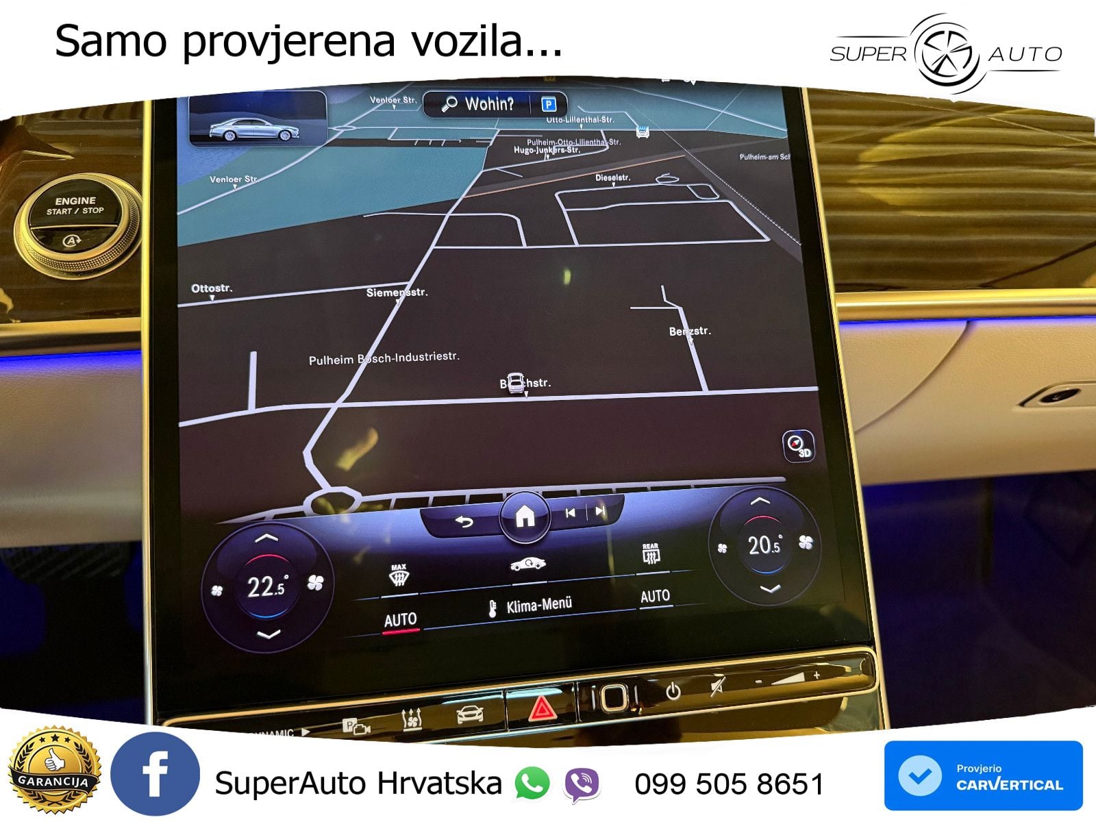 Mercedes S 350d (286 KS) 9G-TRONIC LED+GR SJED+ACC