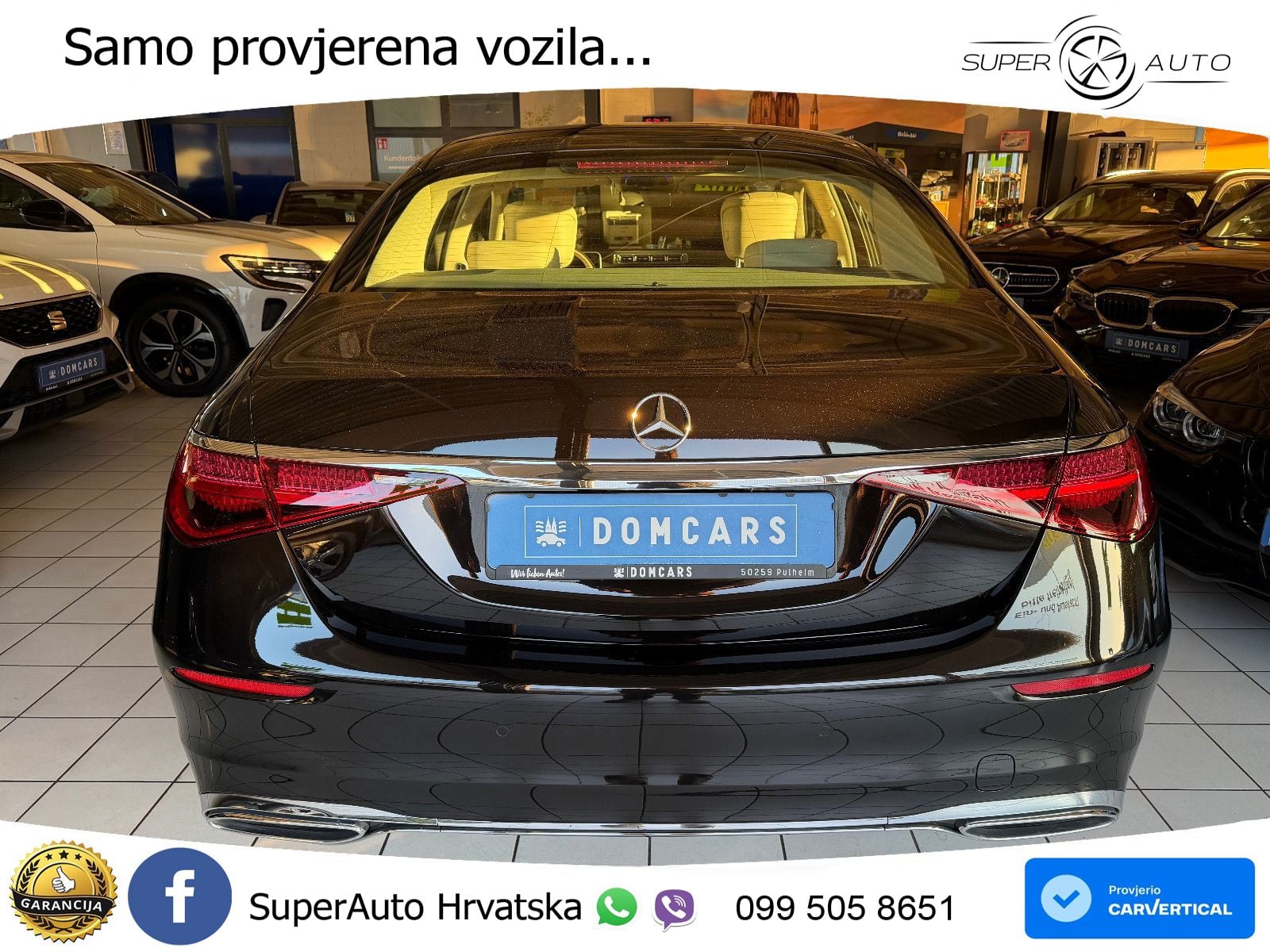 Mercedes S 350d (286 KS) 9G-TRONIC LED+GR SJED+ACC