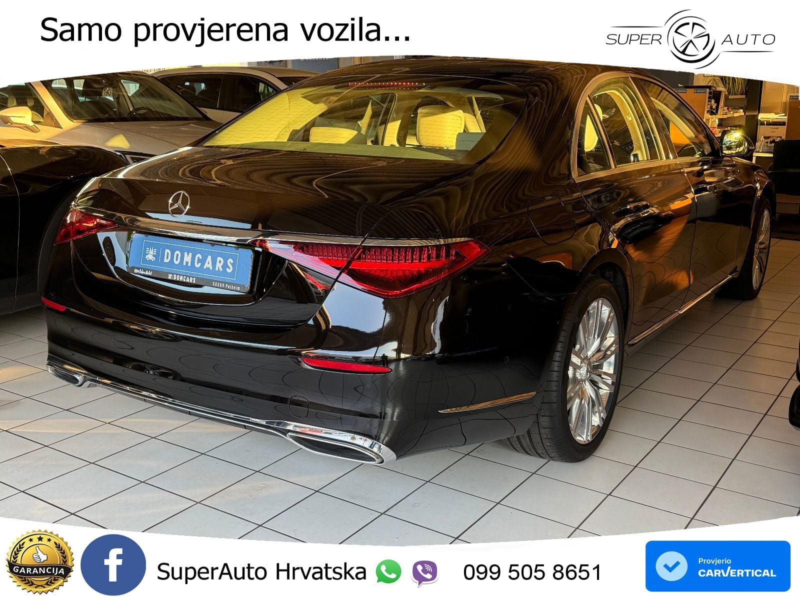 Mercedes S 350d (286 KS) 9G-TRONIC LED+GR SJED+ACC