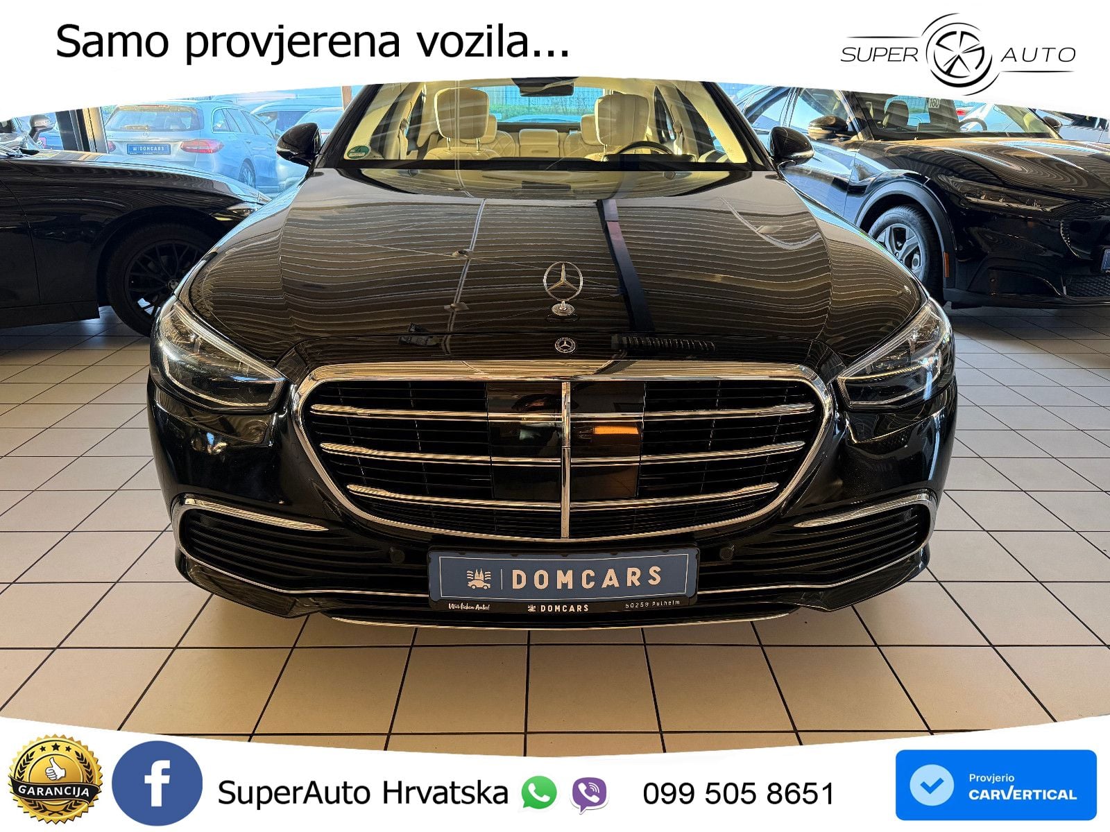 Mercedes S 350d (286 KS) 9G-TRONIC LED+GR SJED+ACC