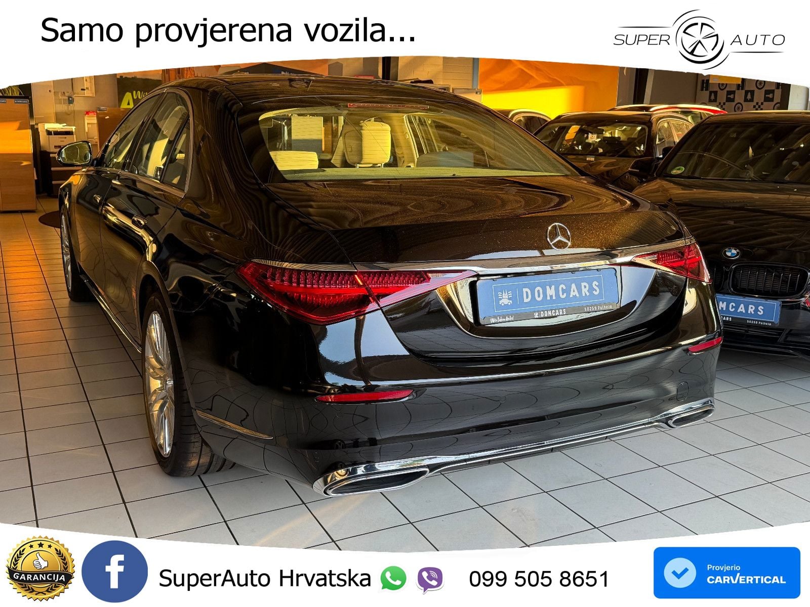 Mercedes S 350d (286 KS) 9G-TRONIC LED+GR SJED+ACC