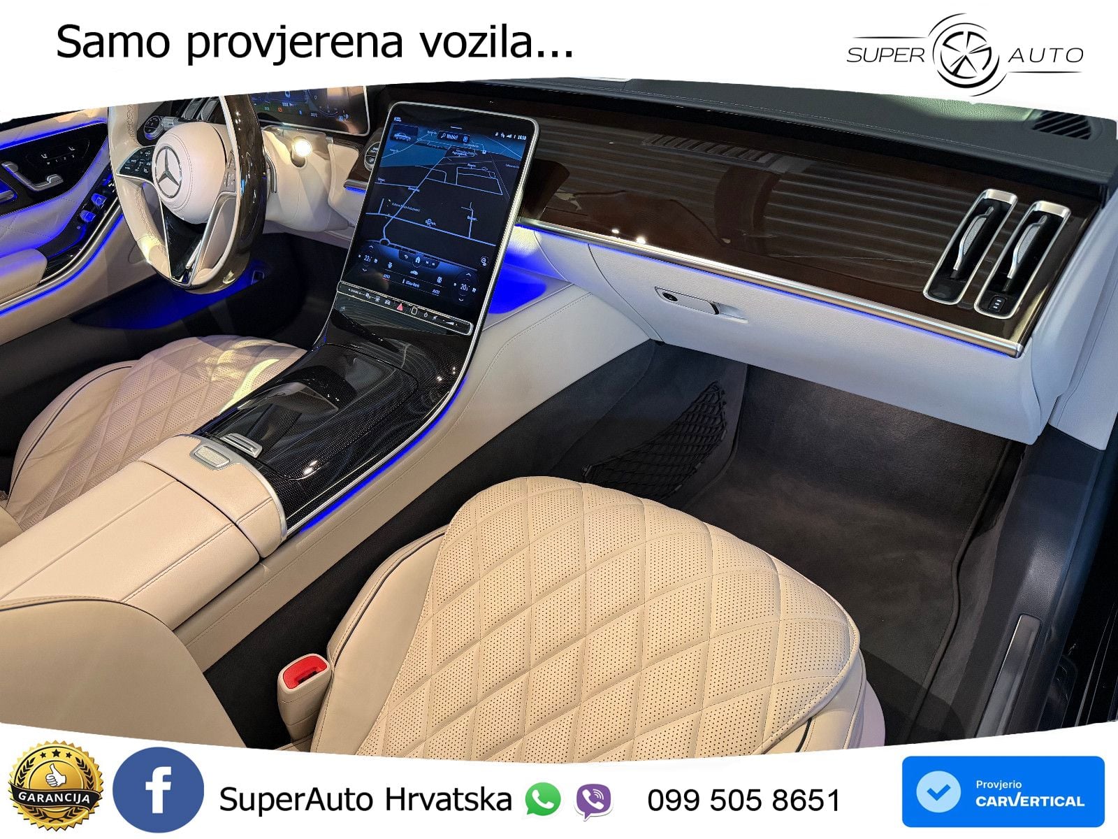 Mercedes S 350d (286 KS) 9G-TRONIC LED+GR SJED+ACC