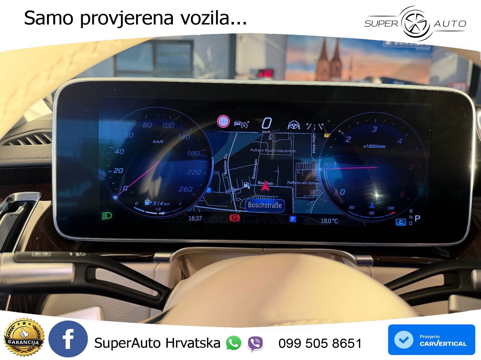 Mercedes S 350d (286 KS) 9G-TRONIC LED+GR SJED+ACC