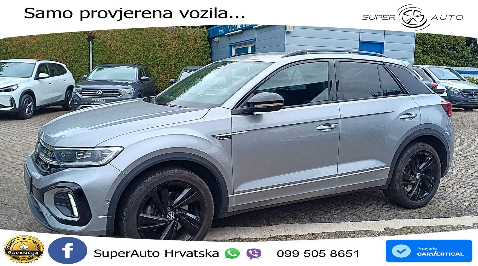 Volkswagen T-Roc 2.0 TDI (150 KS) 4M DSG R-Line LED+GR SJED+ACC