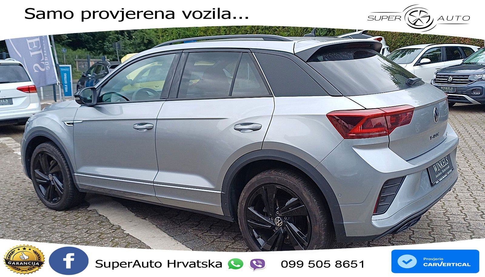 Volkswagen T-Roc 2.0 TDI (150 KS) 4M DSG R-Line LED+GR SJED+ACC