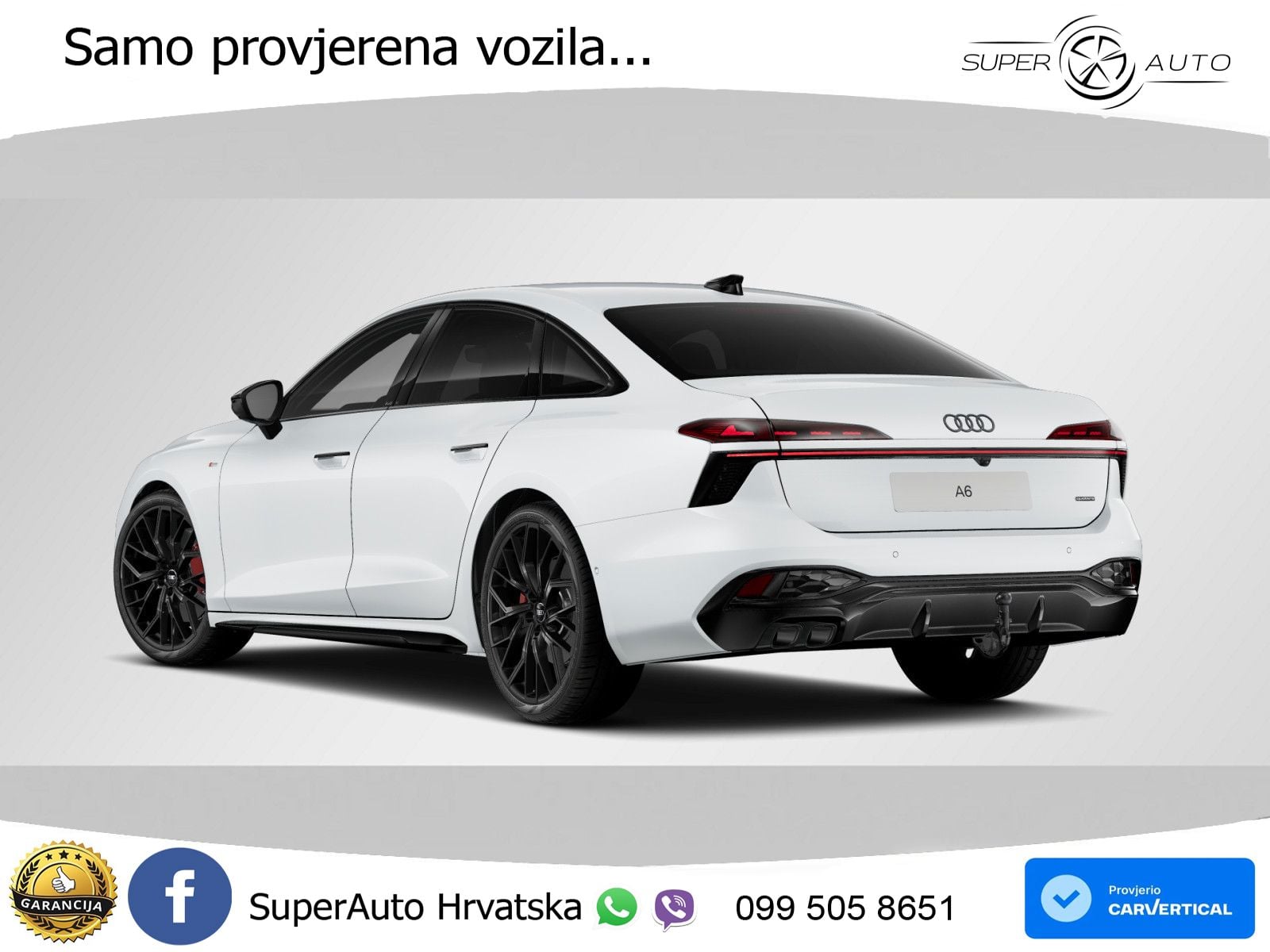 Audi A6 2.0 TDI (204 KS) quattro S tronic S line LED+GR SJED+ACC