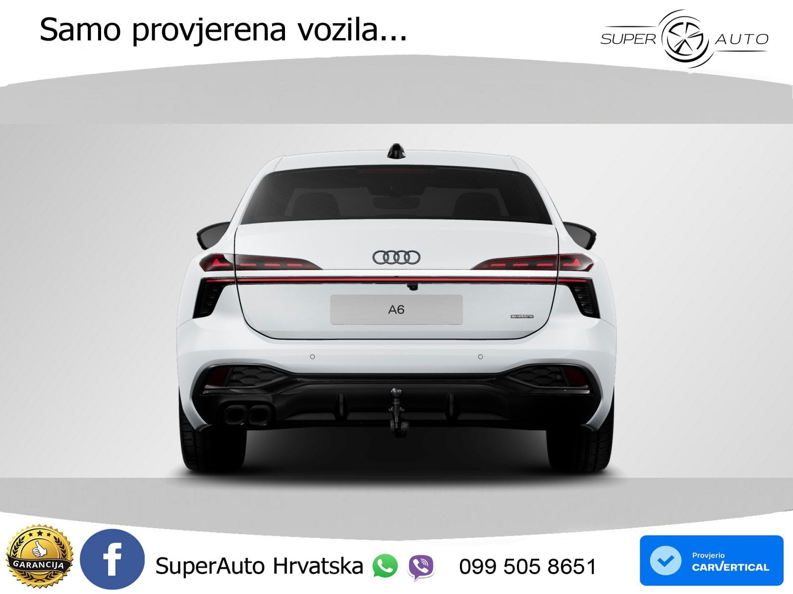 Audi A6 2.0 TDI (204 KS) quattro S tronic S line LED+GR SJED+ACC