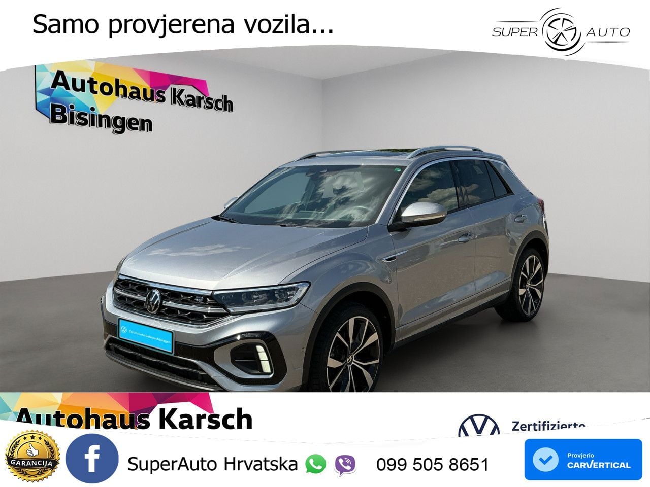 Volkswagen T-Roc I 2.0 TSI (190 KS) 4M DSG LED+GR SJED+ACC