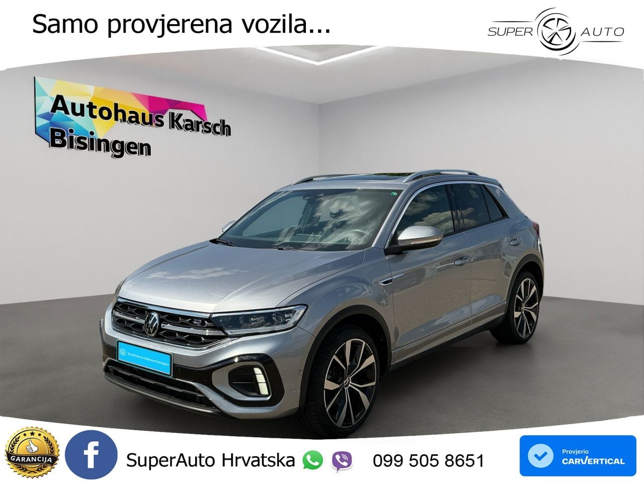 Volkswagen T-Roc I 2.0 TSI (190 KS) 4M DSG LED+GR SJED+ACC