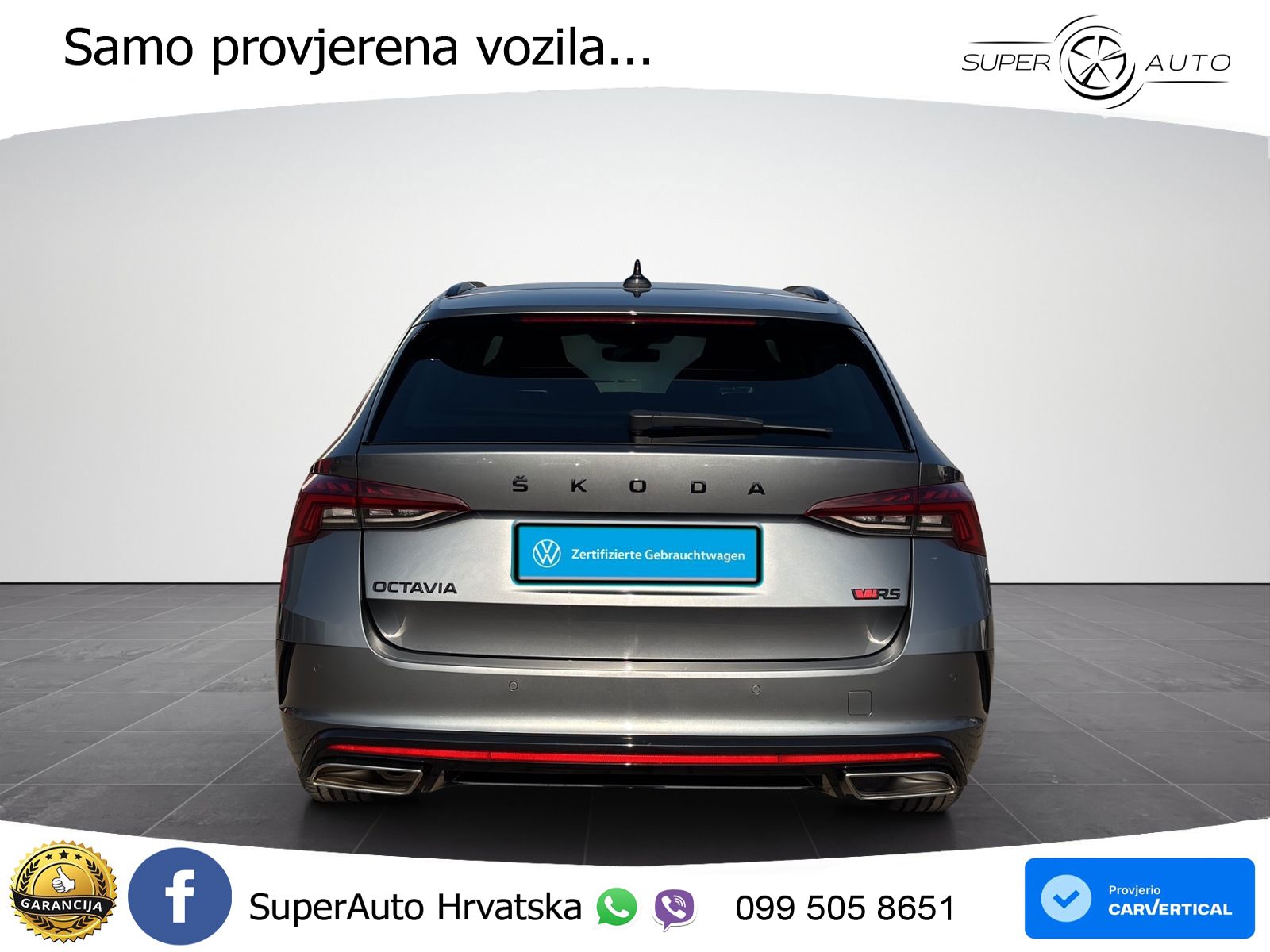 Škoda Octavia Combi RS 2.0 TDI (200 KS) 4x4 DSG