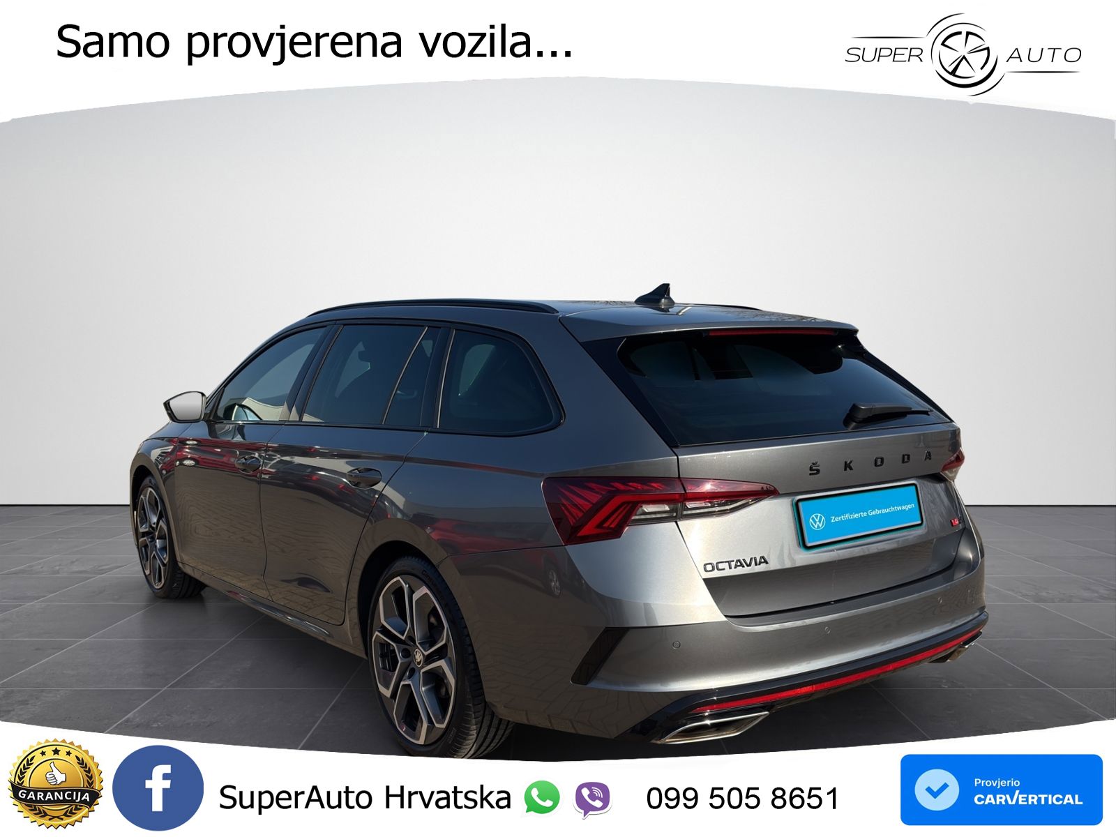 Škoda Octavia Combi RS 2.0 TDI (200 KS) 4x4 DSG
