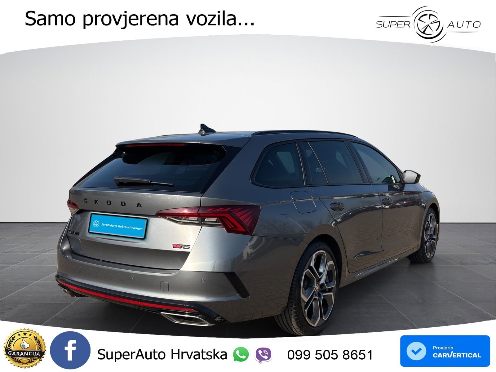 Škoda Octavia Combi RS 2.0 TDI (200 KS) 4x4 DSG