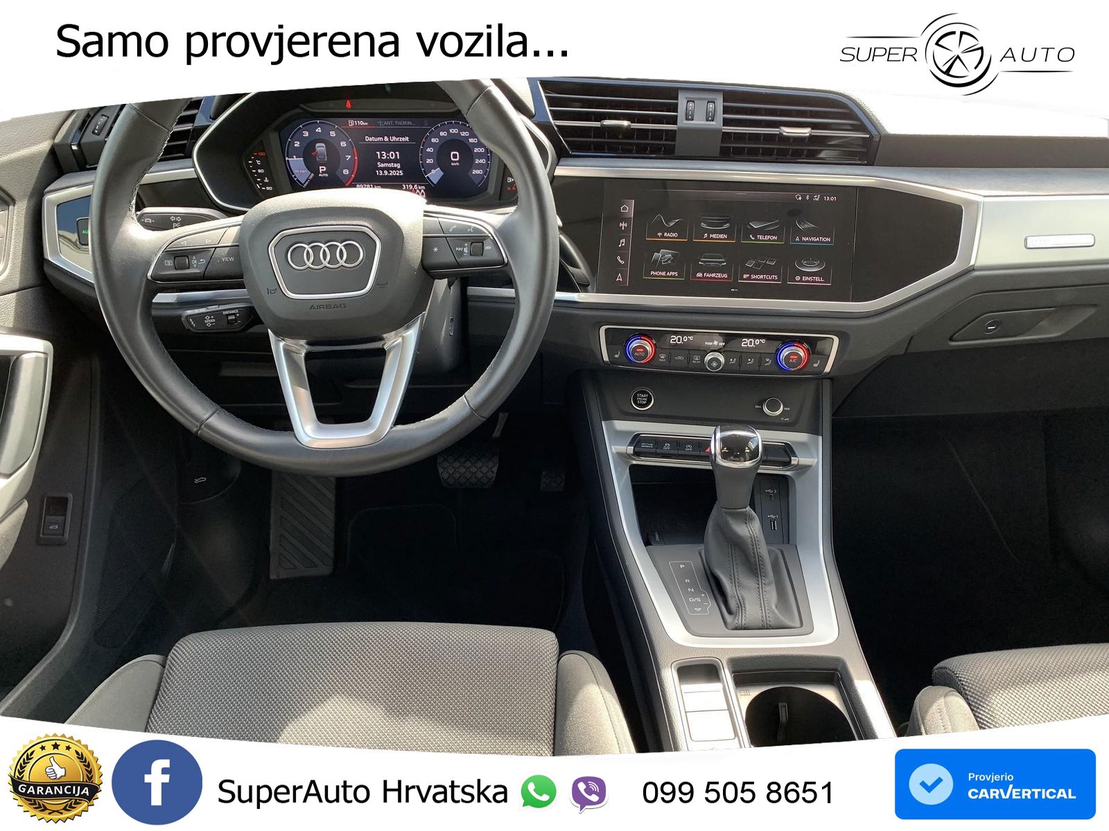 Audi Q3 II Sportback 35 TFSI (150 KS) S tronic LED+GR SJED+ACC