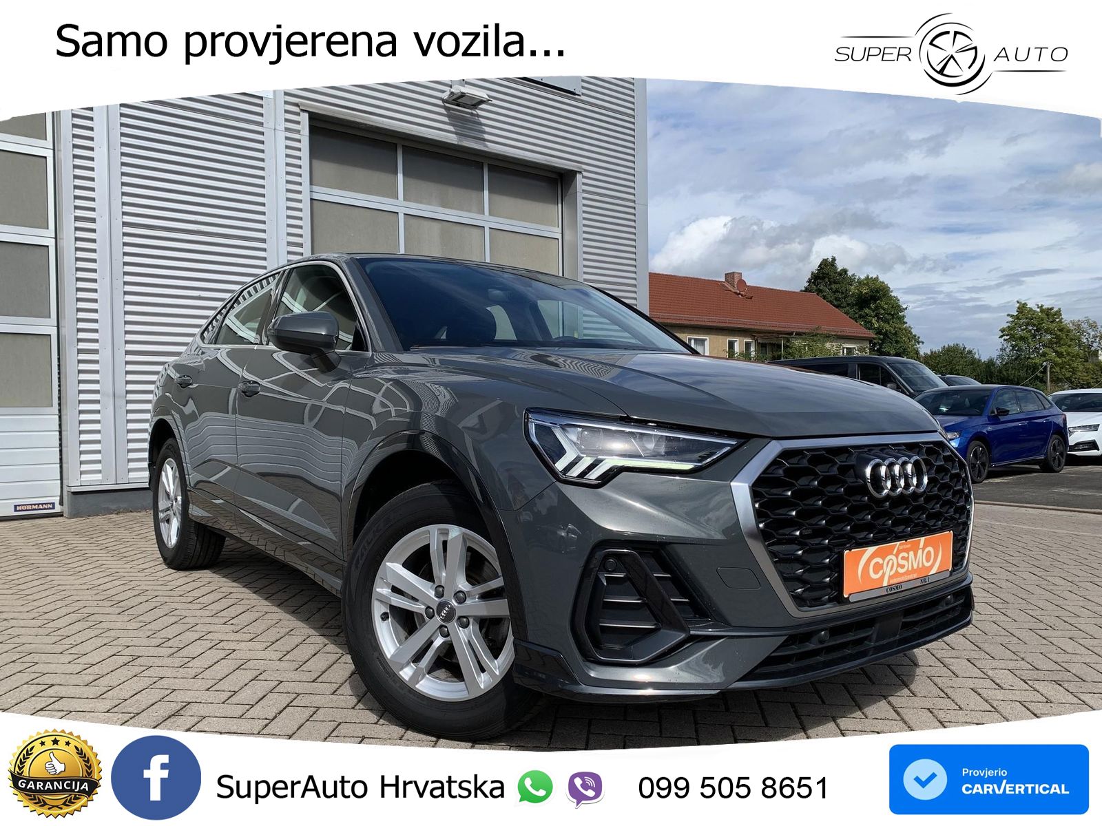 Audi Q3 II Sportback 35 TFSI (150 KS) S tronic LED+GR SJED+ACC