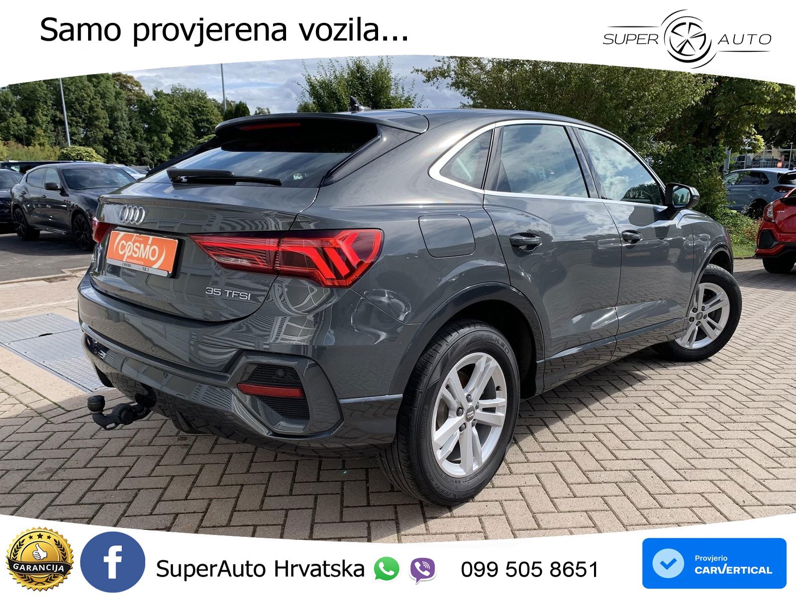 Audi Q3 II Sportback 35 TFSI (150 KS) S tronic LED+GR SJED+ACC