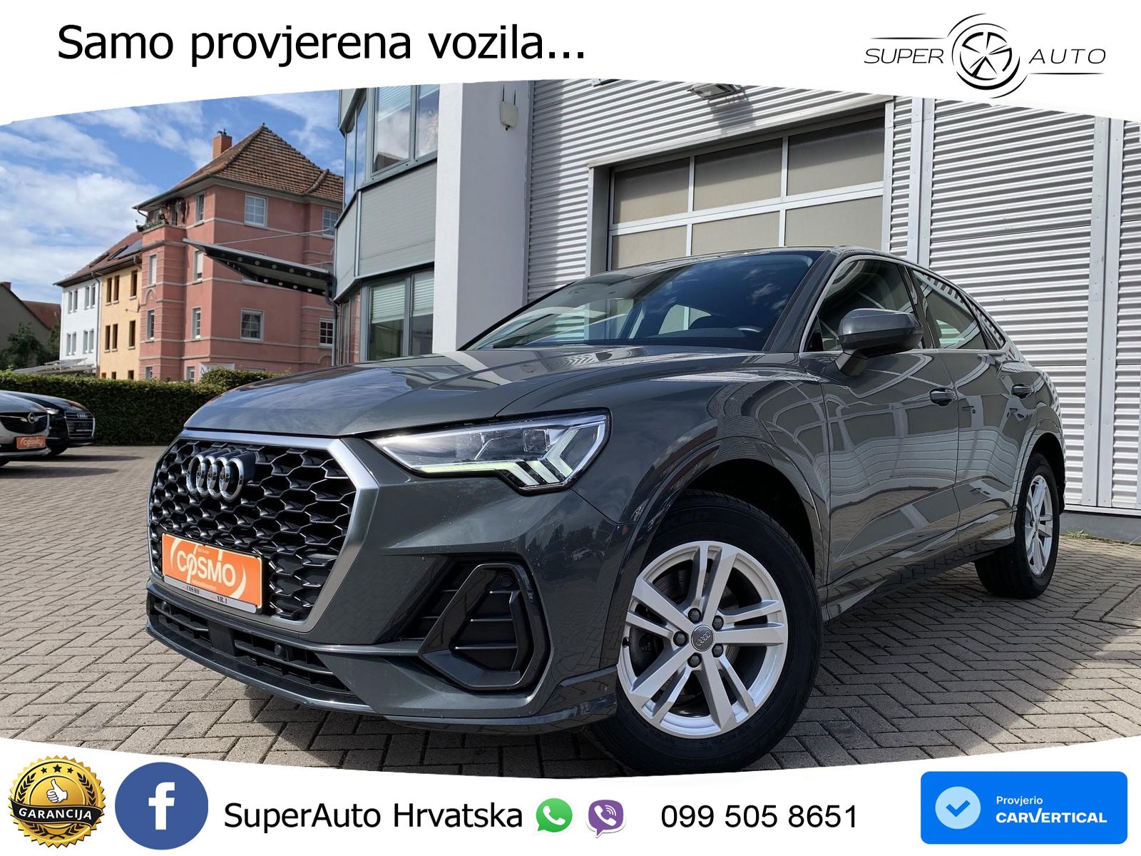 Audi Q3 II Sportback 35 TFSI (150 KS) S tronic LED+GR SJED+ACC