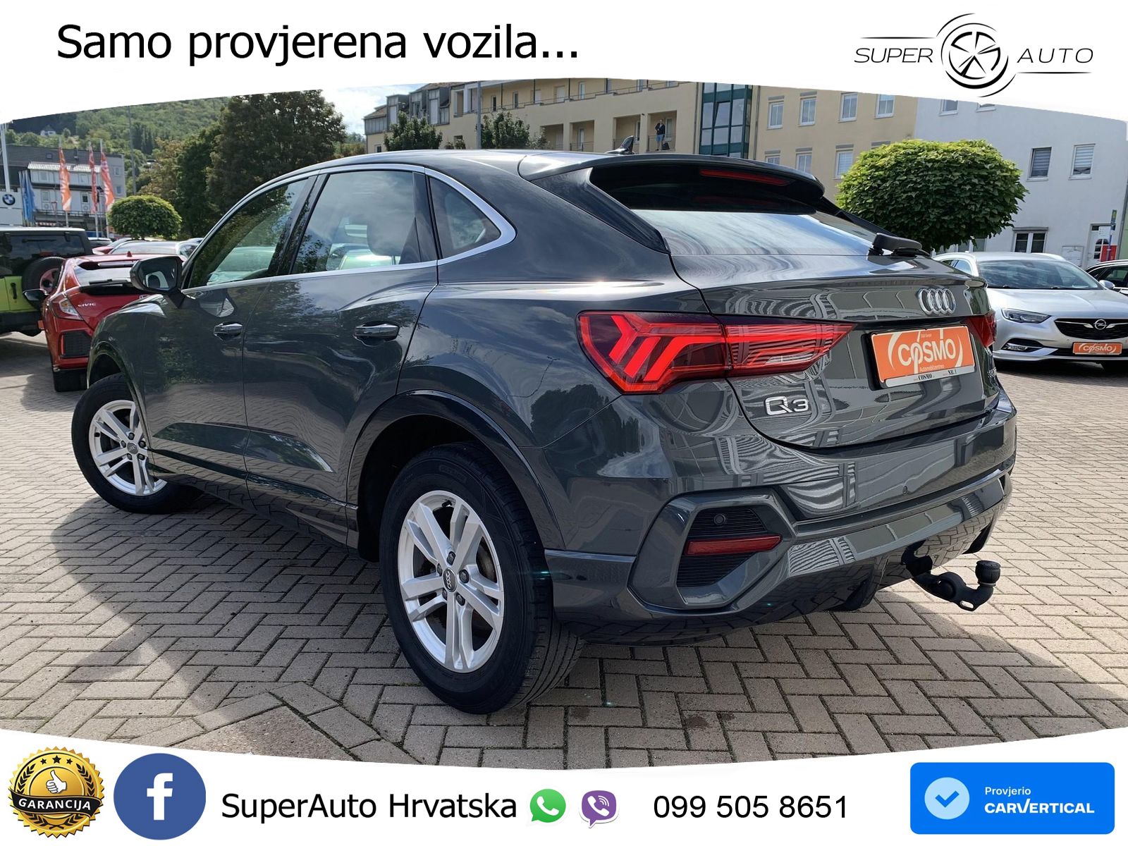 Audi Q3 II Sportback 35 TFSI (150 KS) S tronic LED+GR SJED+ACC