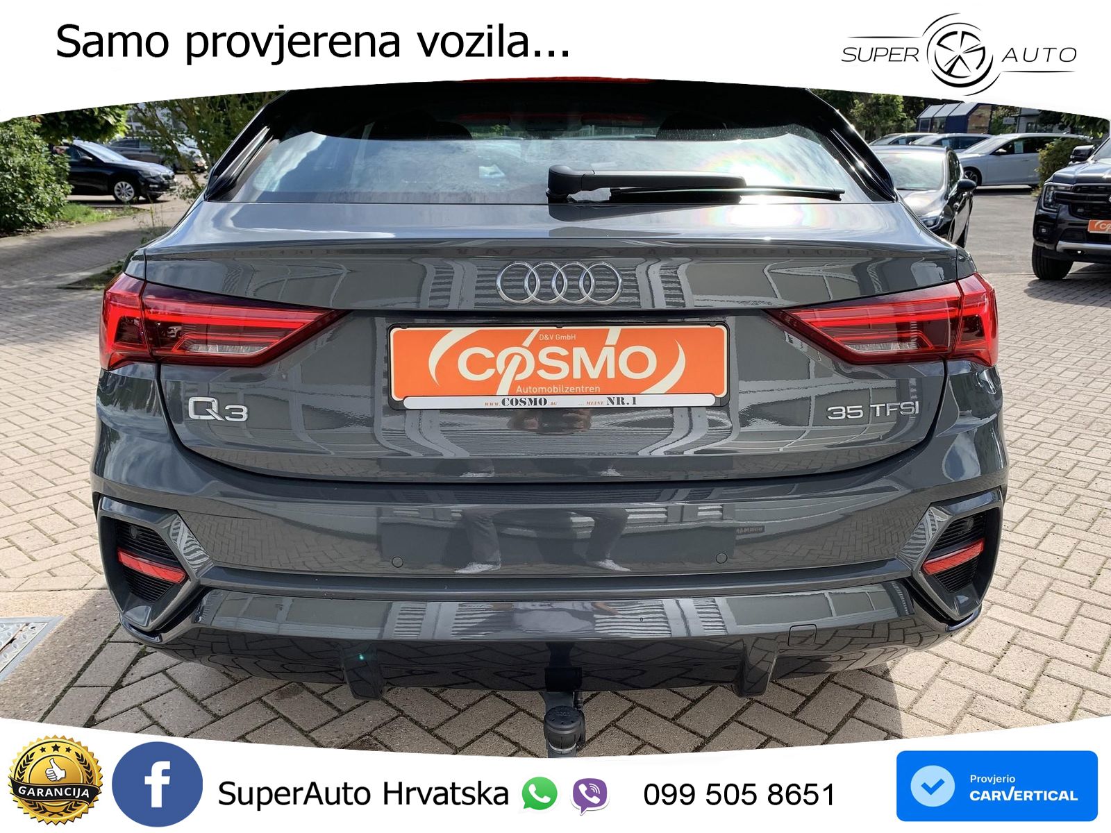 Audi Q3 II Sportback 35 TFSI (150 KS) S tronic LED+GR SJED+ACC