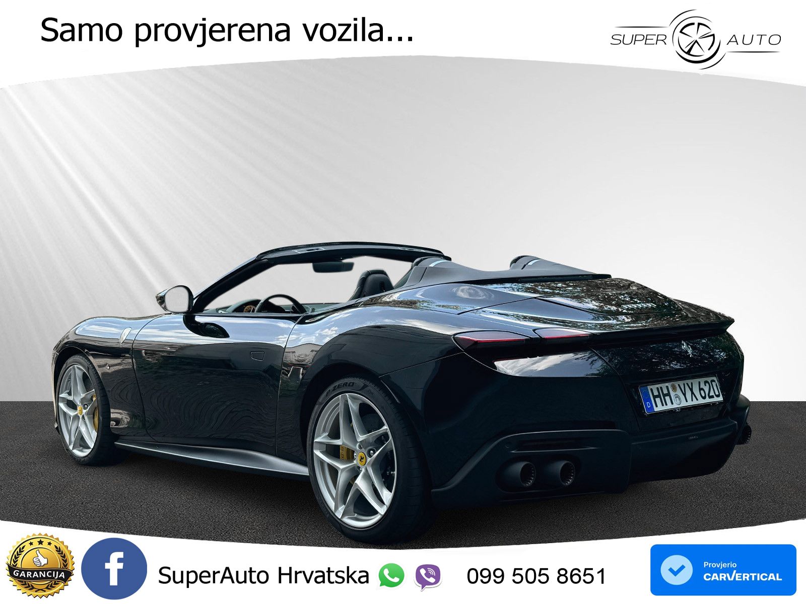 Ferrari Roma Spider 3.9 V8 (620 KS) F1 DCT