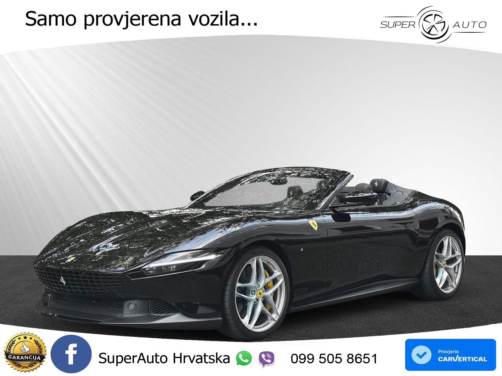 Ferrari Roma Spider 3.9 V8 (620 KS) F1 DCT