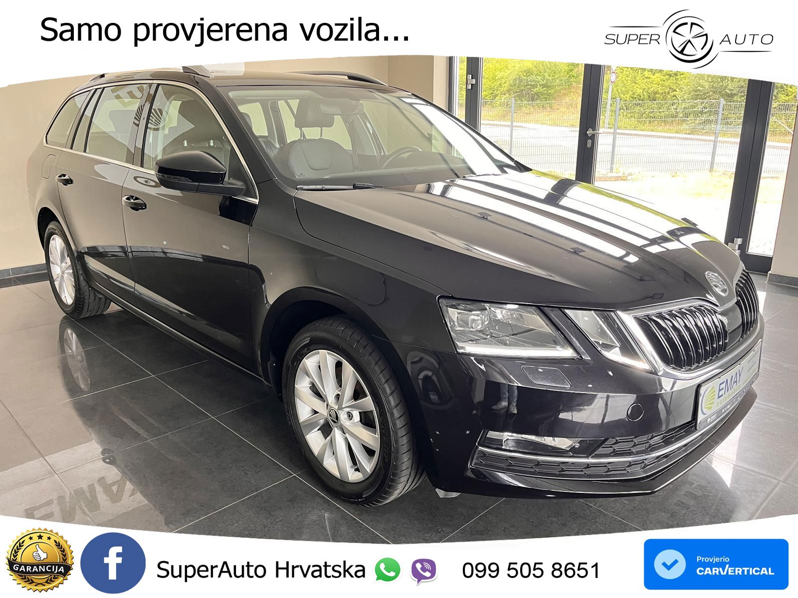 Škoda Octavia Combi 1.5 TSI (150 KS) LED+GR SJED+ACC