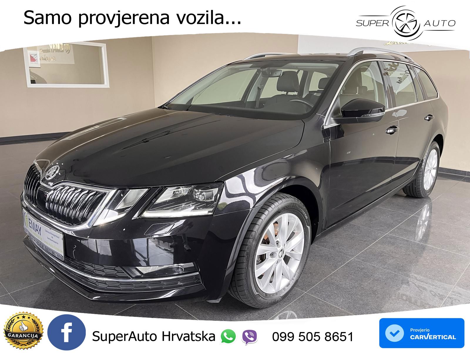 Škoda Octavia Combi 1.5 TSI (150 KS) LED+GR SJED+ACC