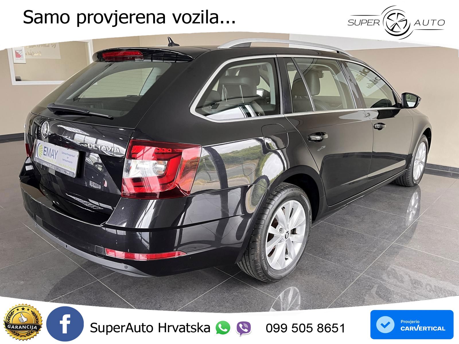 Škoda Octavia Combi 1.5 TSI (150 KS) LED+GR SJED+ACC