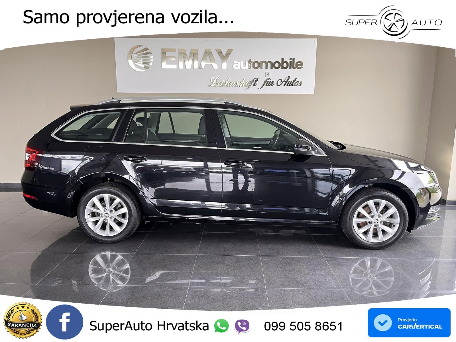 Škoda Octavia Combi 1.5 TSI (150 KS) LED+GR SJED+ACC