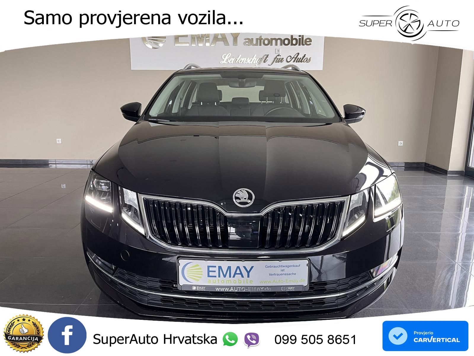 Škoda Octavia Combi 1.5 TSI (150 KS) LED+GR SJED+ACC