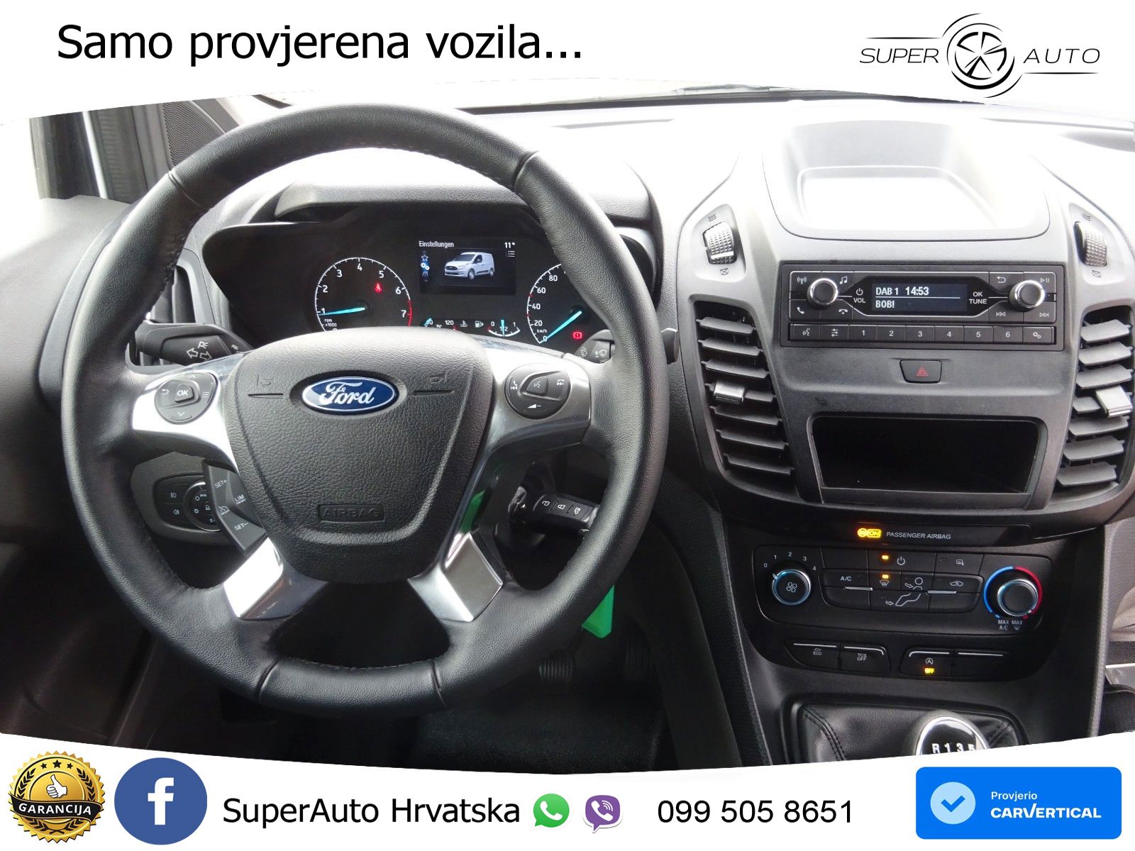 Ford Transit Connect Kasten 100PS Trend L2 Klima Temp 101 KS