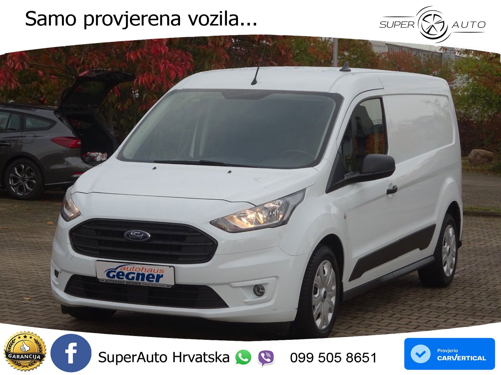 Ford Transit Connect Kasten 100PS Trend L2 Klima Temp 101 KS