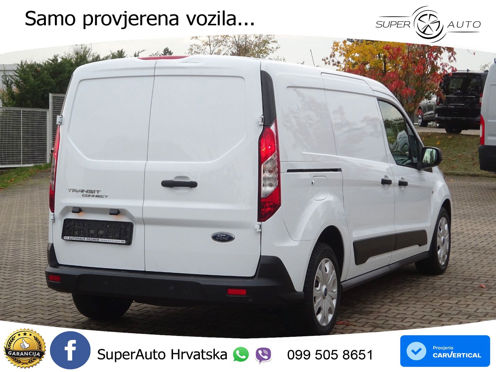 Ford Transit Connect Kasten 100PS Trend L2 Klima Temp 101 KS