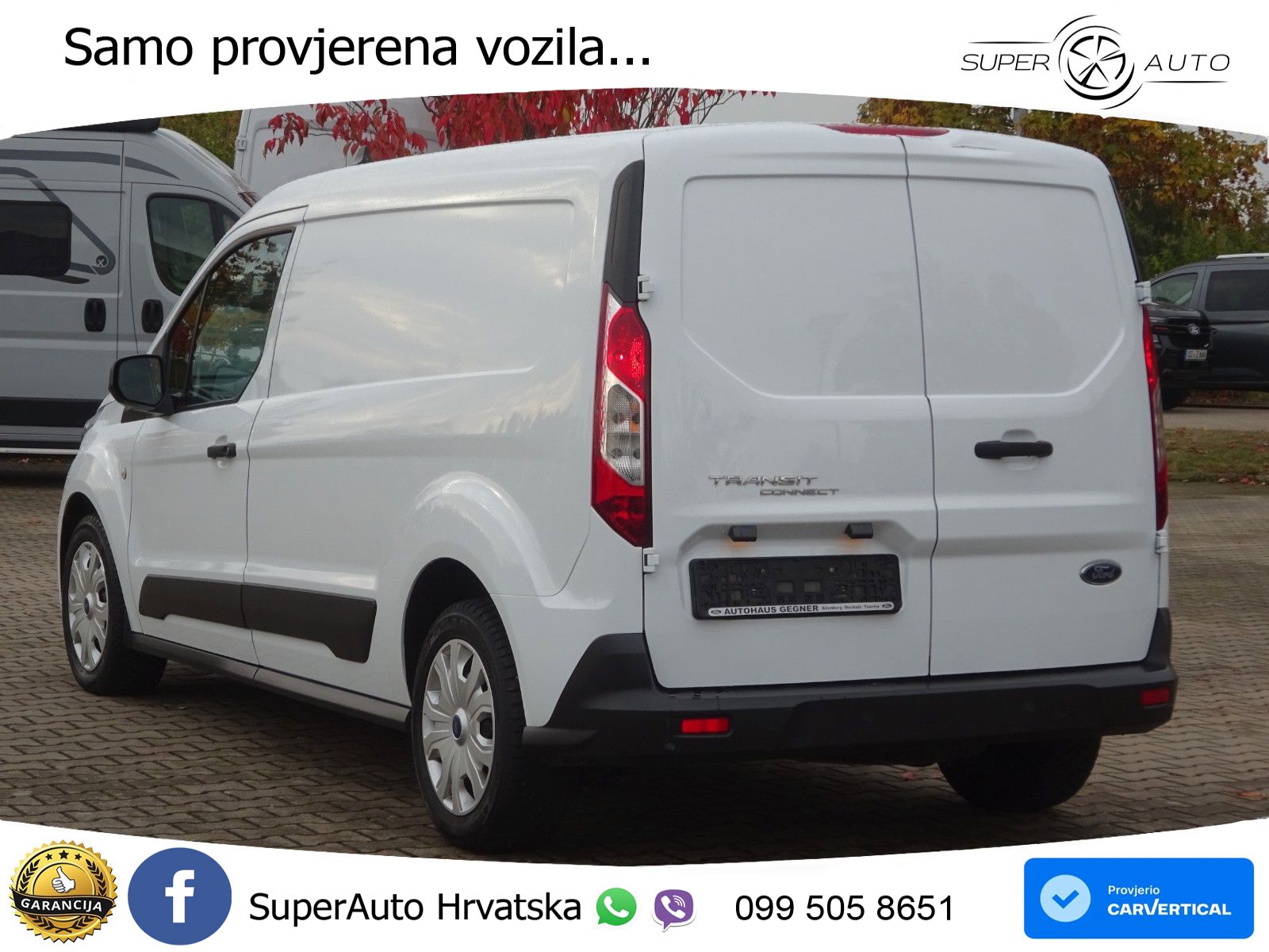 Ford Transit Connect Kasten 100PS Trend L2 Klima Temp 101 KS