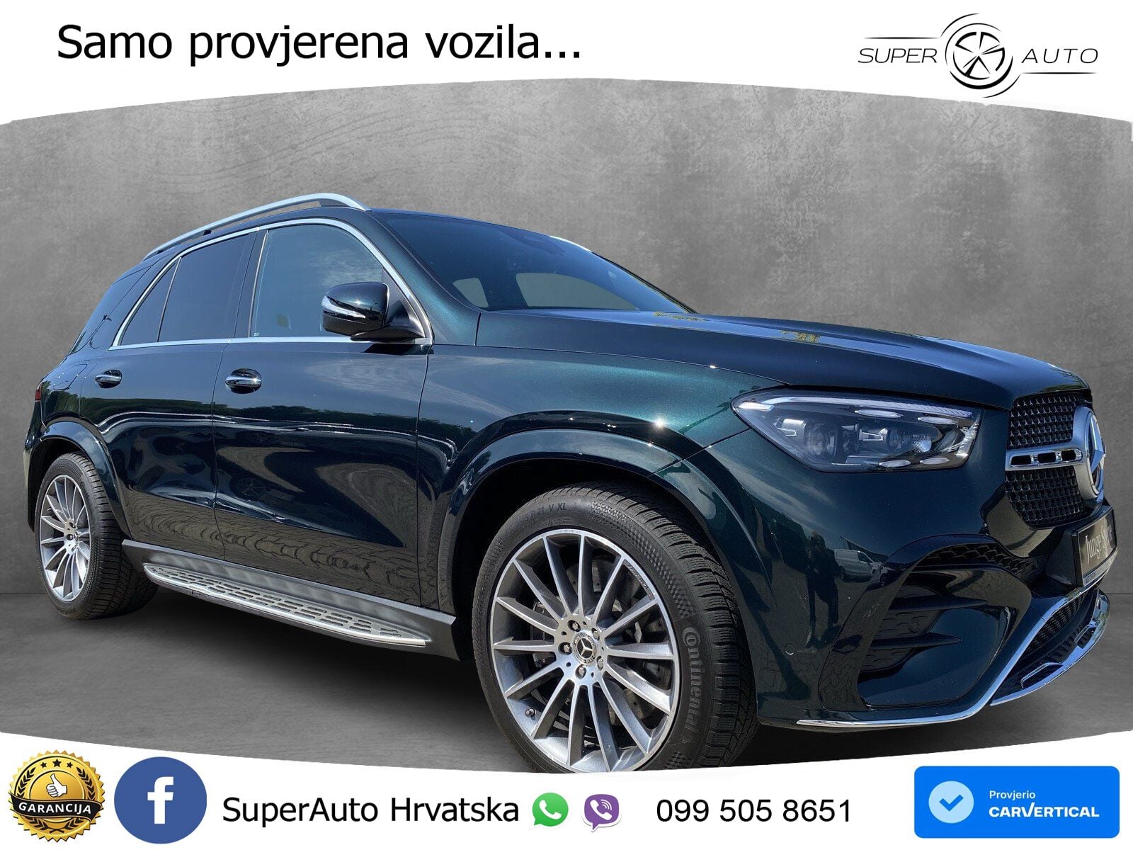 Mercedes GLE 450d (367 KS) EQ Boost 4MATIC 9G-TRONIC AMG ZRAČNI+ACC+GR SJED+360
