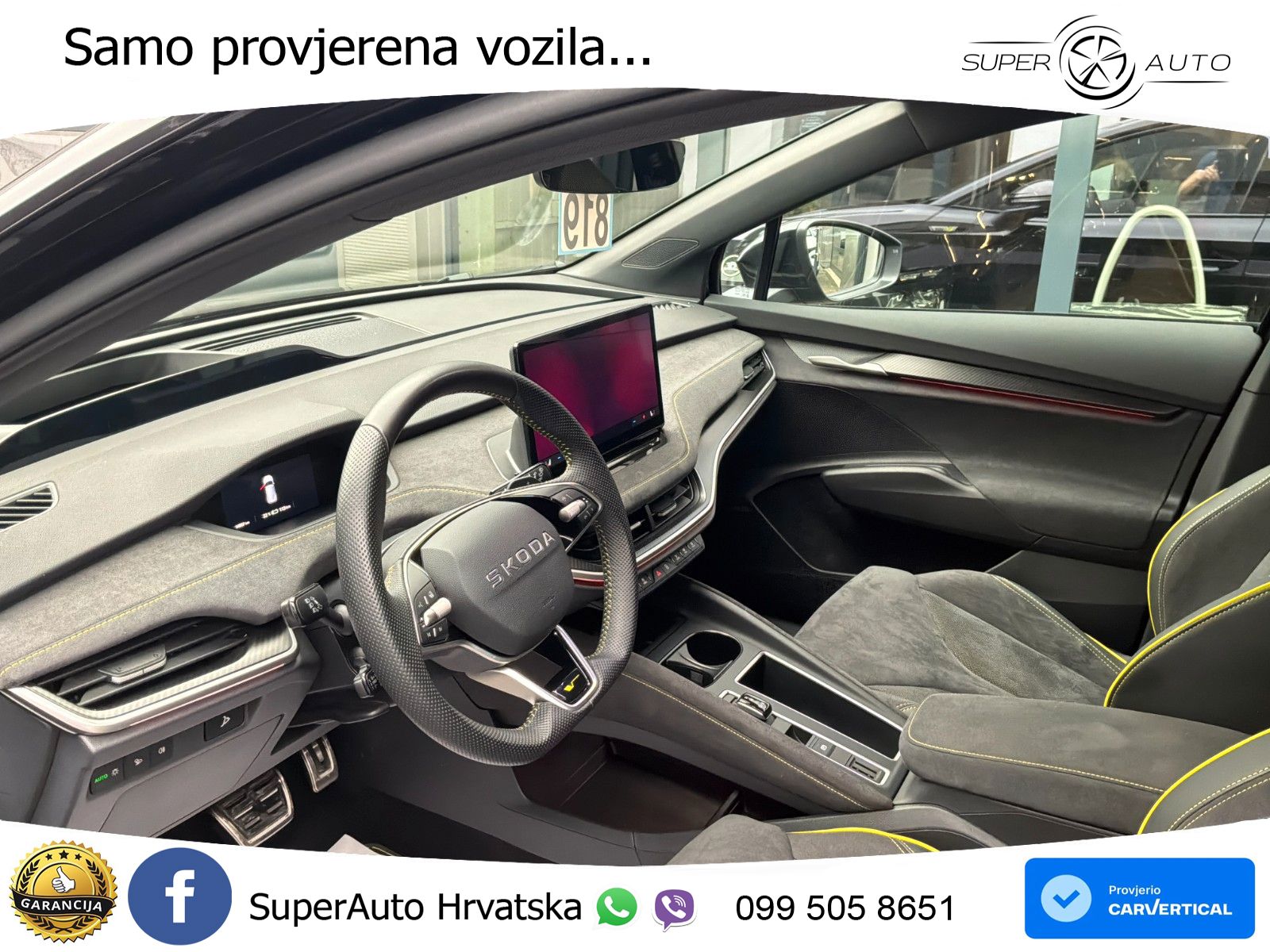 Škoda Enyaq iV RS 82 kWh (340 KS) AWD Lounge LED+GR SJED+ACC