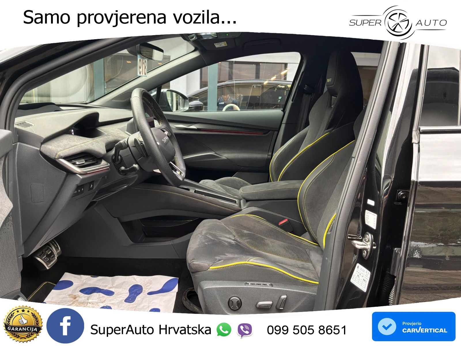Škoda Enyaq iV RS 82 kWh (340 KS) AWD Lounge LED+GR SJED+ACC