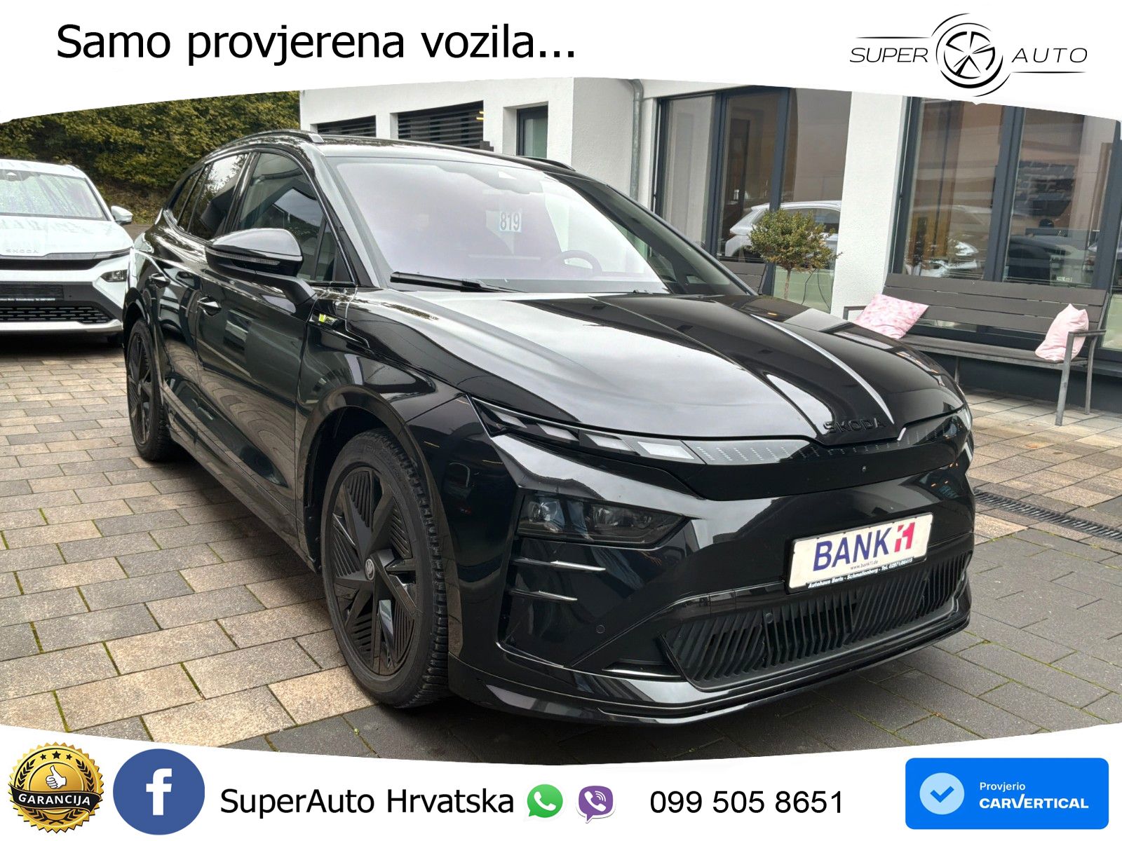 Škoda Enyaq iV RS 82 kWh (340 KS) AWD Lounge LED+GR SJED+ACC